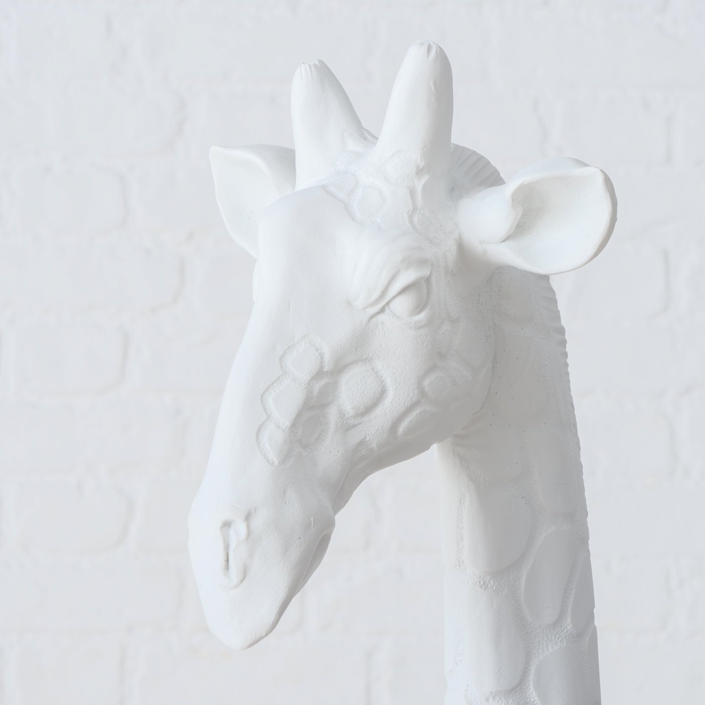 Stehlampe Giraffe, weiss 