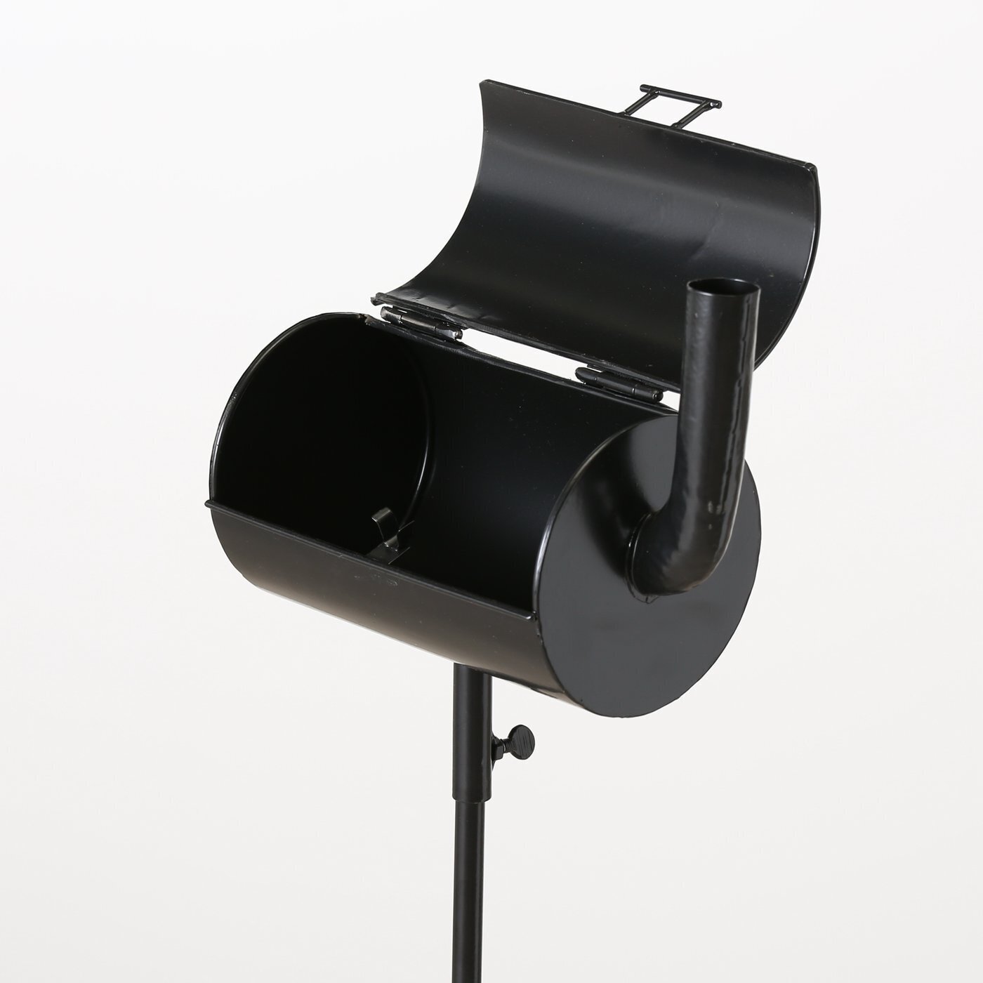 Sturmaschenbecher Smoker auf Stab, schwarz 