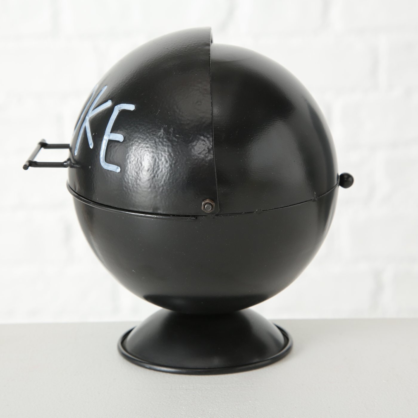 Sturmaschenbecher Wiki rund, schwarz 