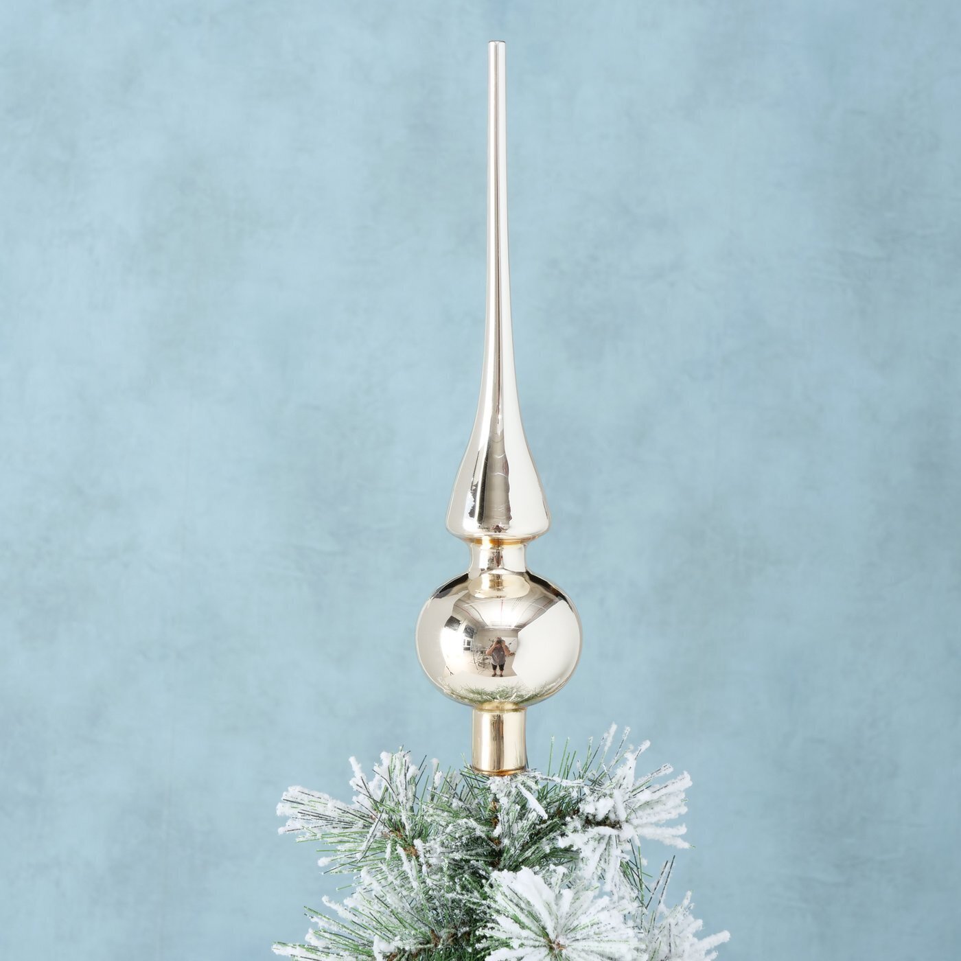 Tannenbaum Baumspitze, beige 