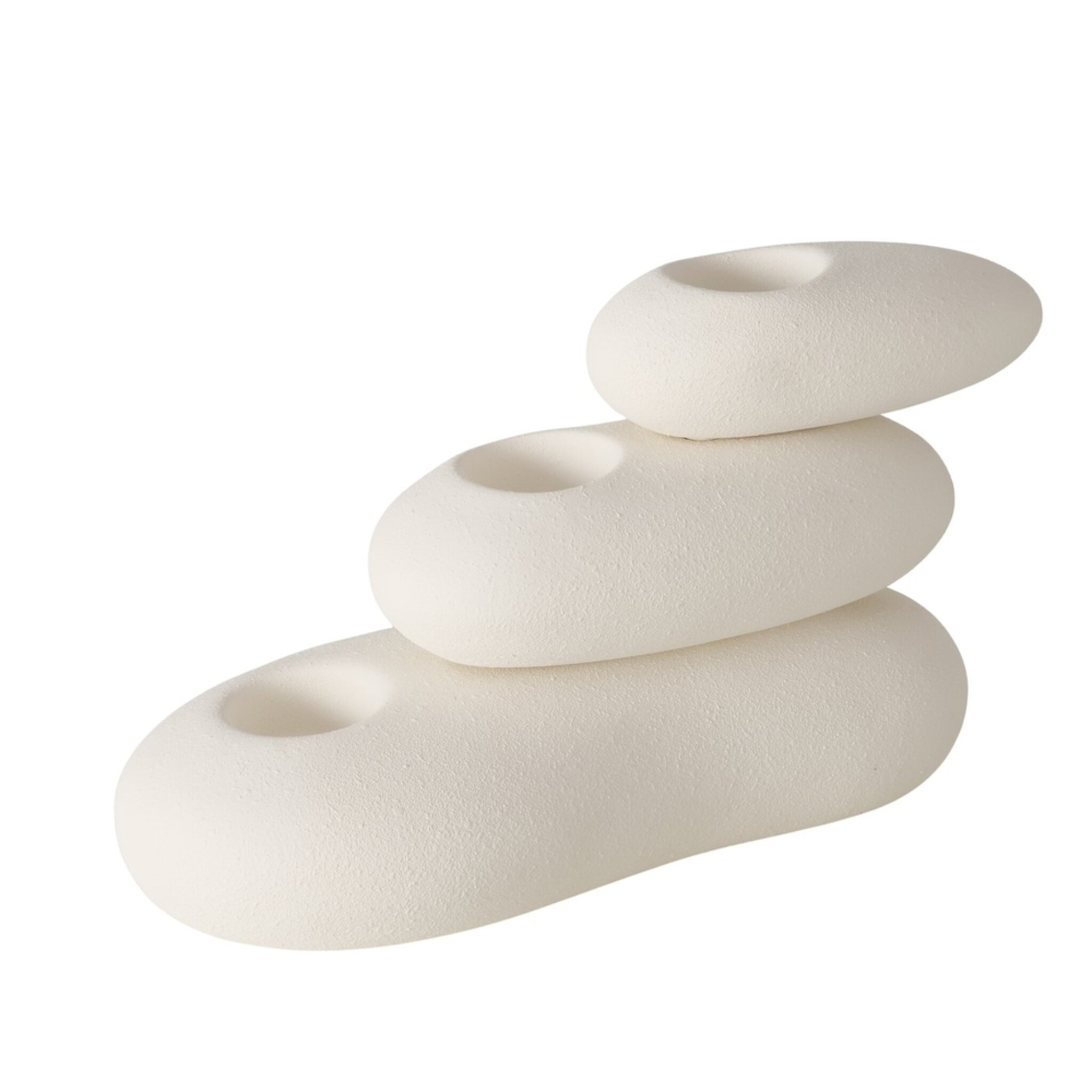 Teelichthalter Kennan, weiss 