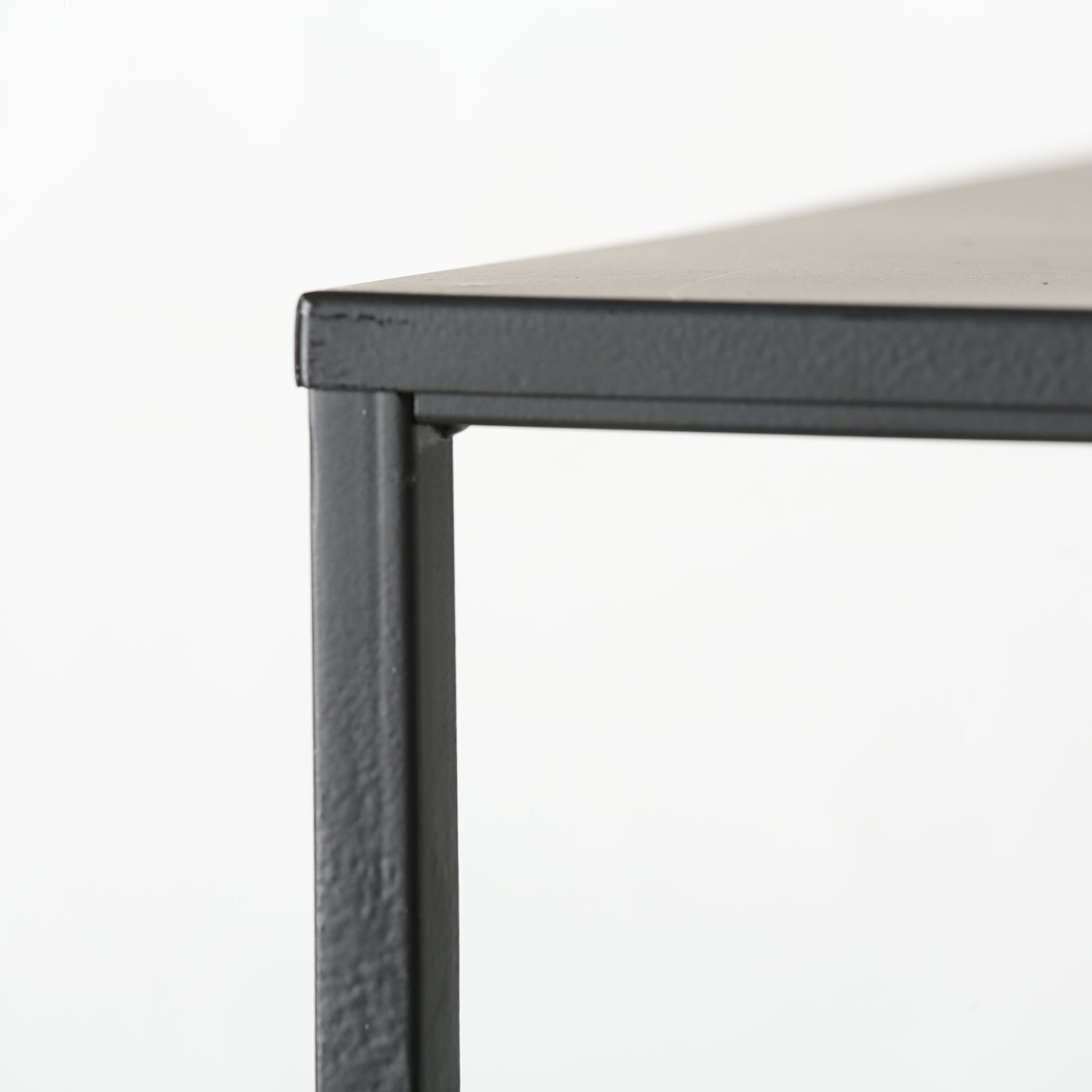 Tisch Beistelltisch Duo Trio, schwarz 