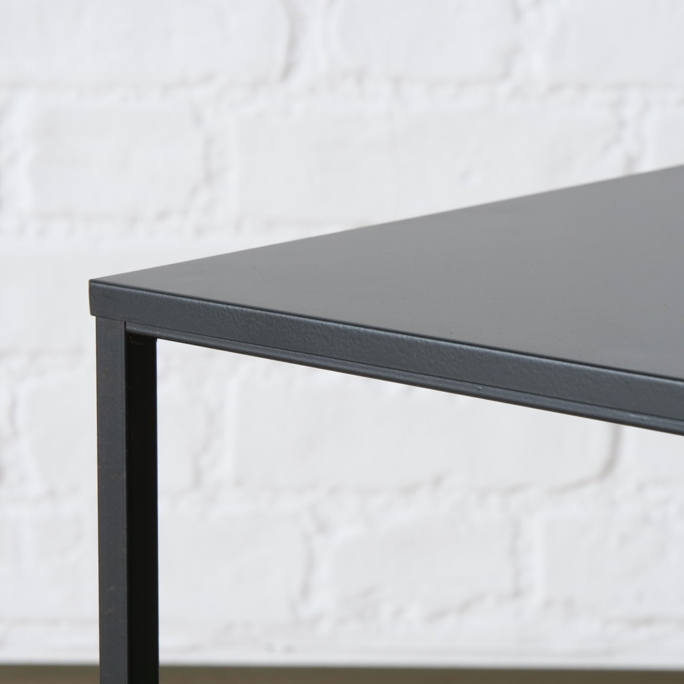 Tisch Beistelltisch Duo Trio, schwarz 