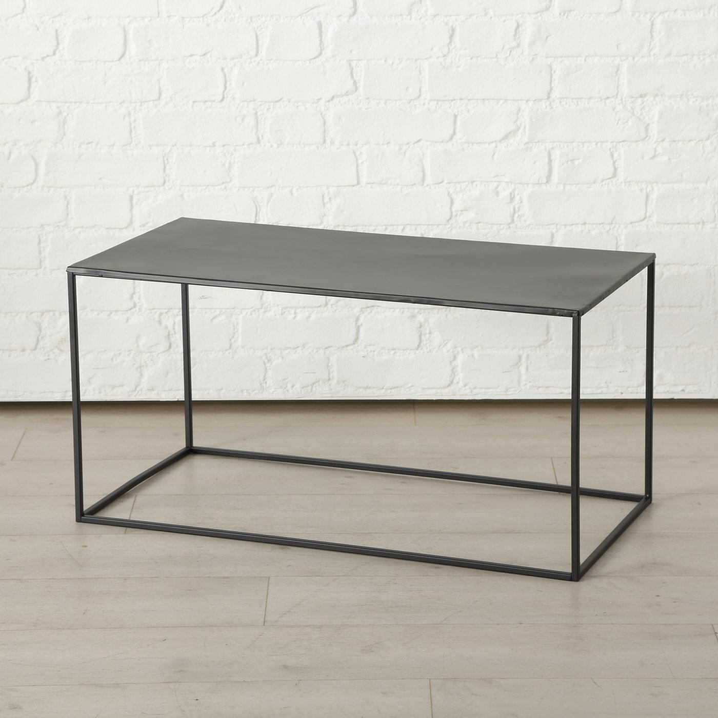 Tisch Beistelltisch Duo Trio, schwarz 