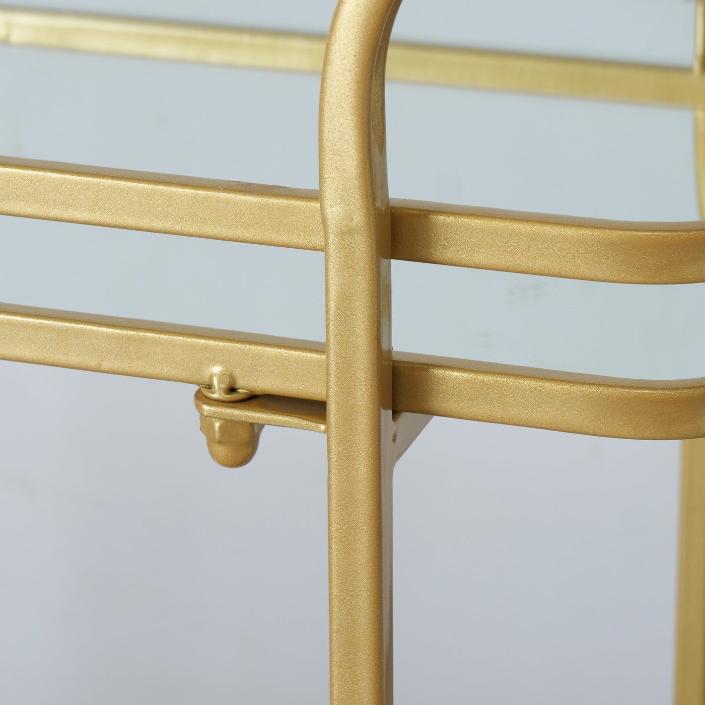 Tisch Higgins Küchenwagen, gold 