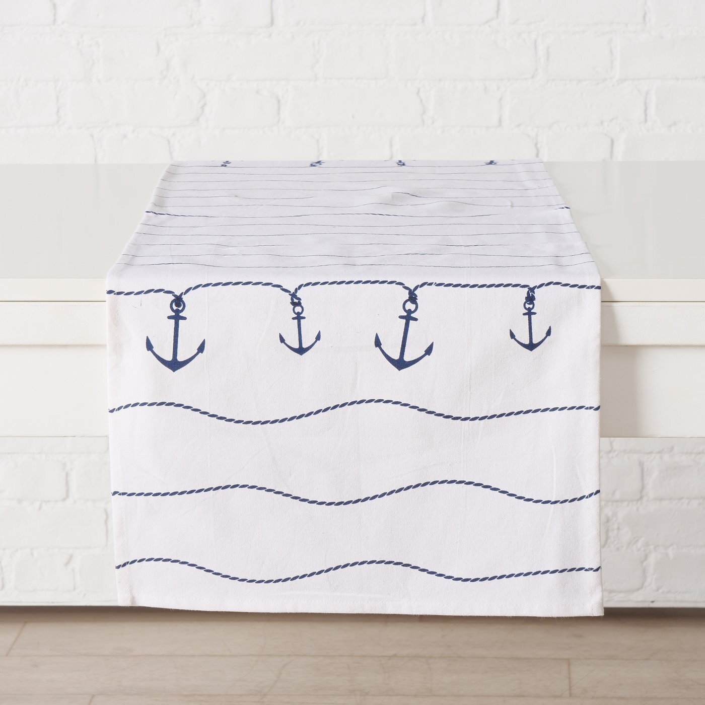 Tischläufer Büsum 2er-Set, weiss 