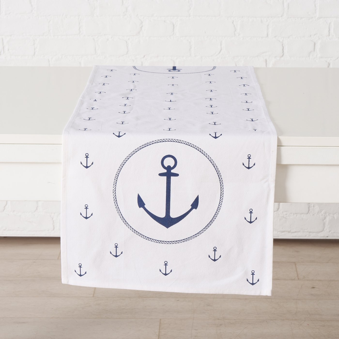 Tischläufer Büsum 2er-Set, weiss 