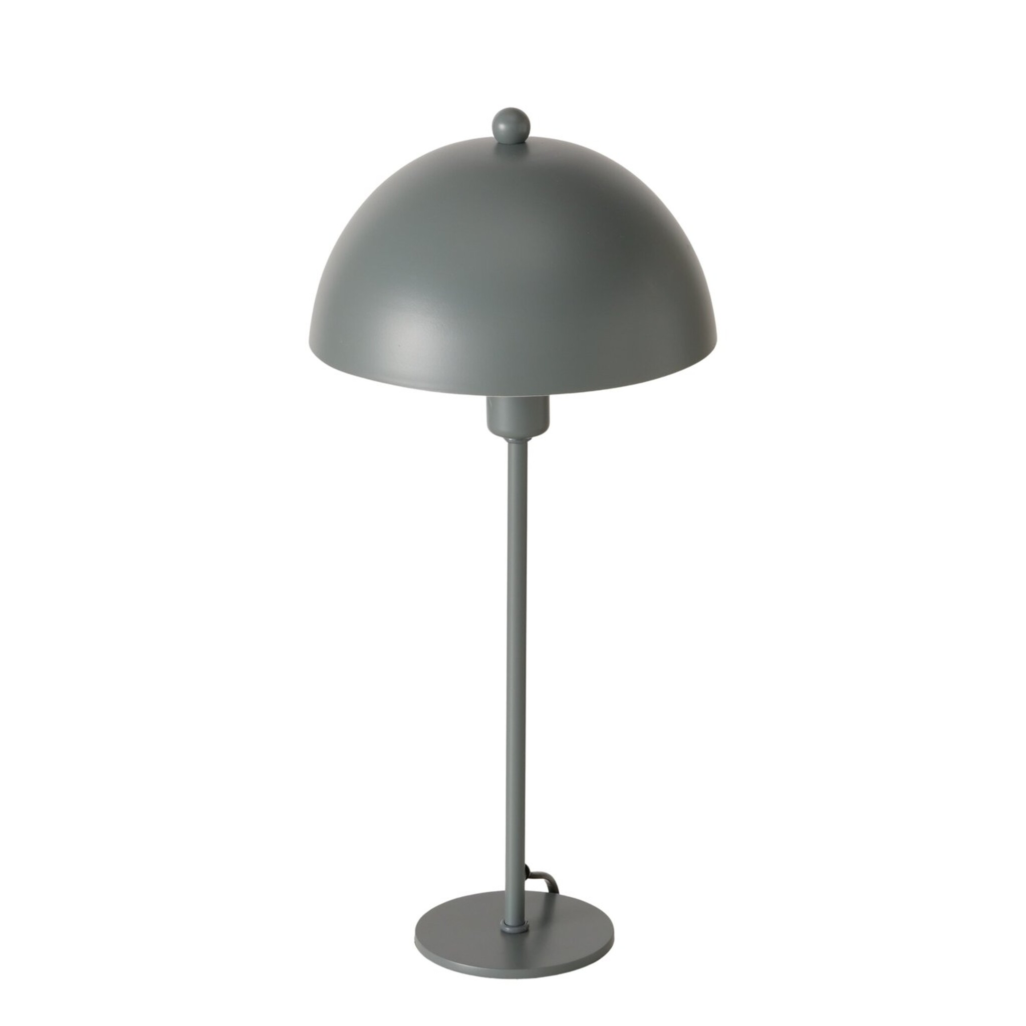 Tischlampe Petunia, grau 