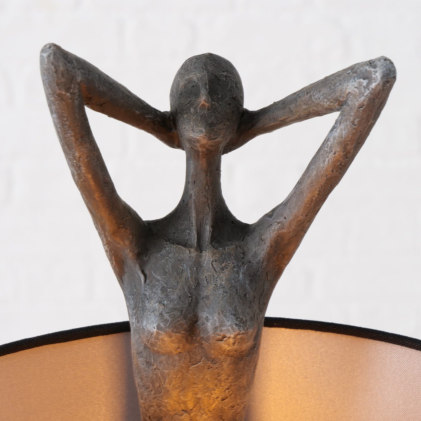 Tischleuchte Cali, grau 