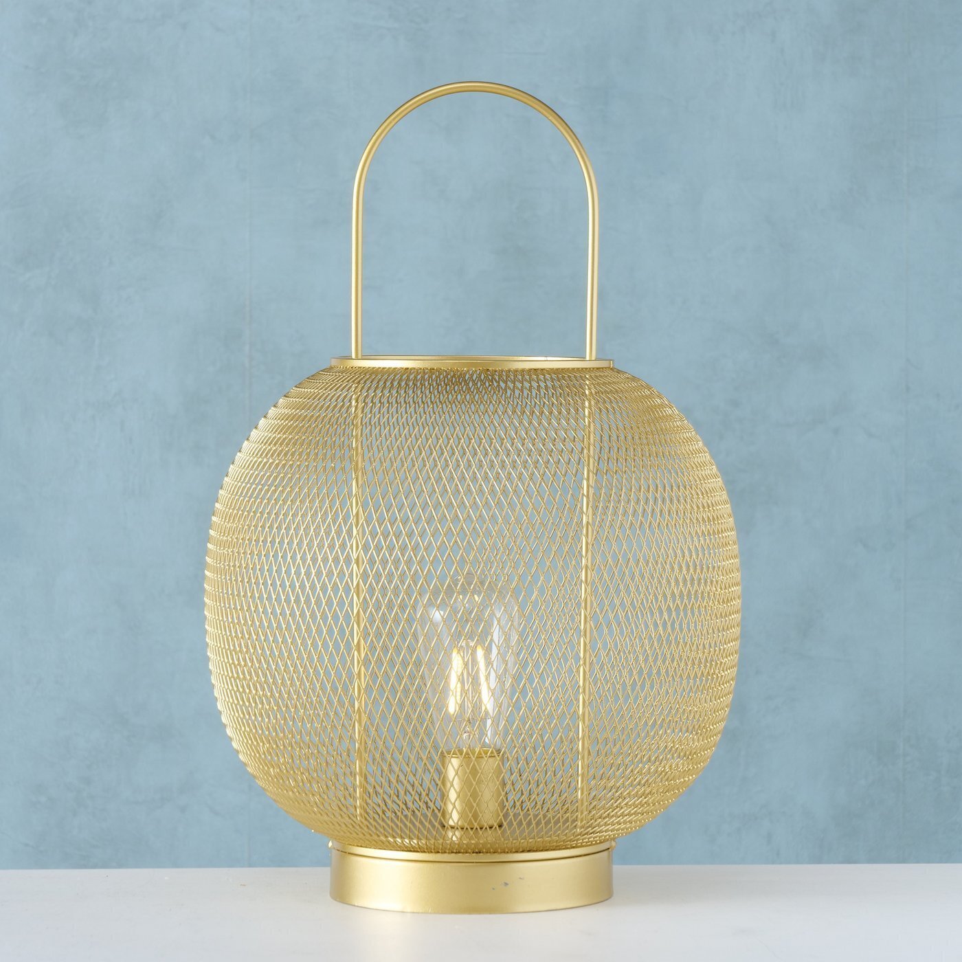 Tischleuchte Manon, gold