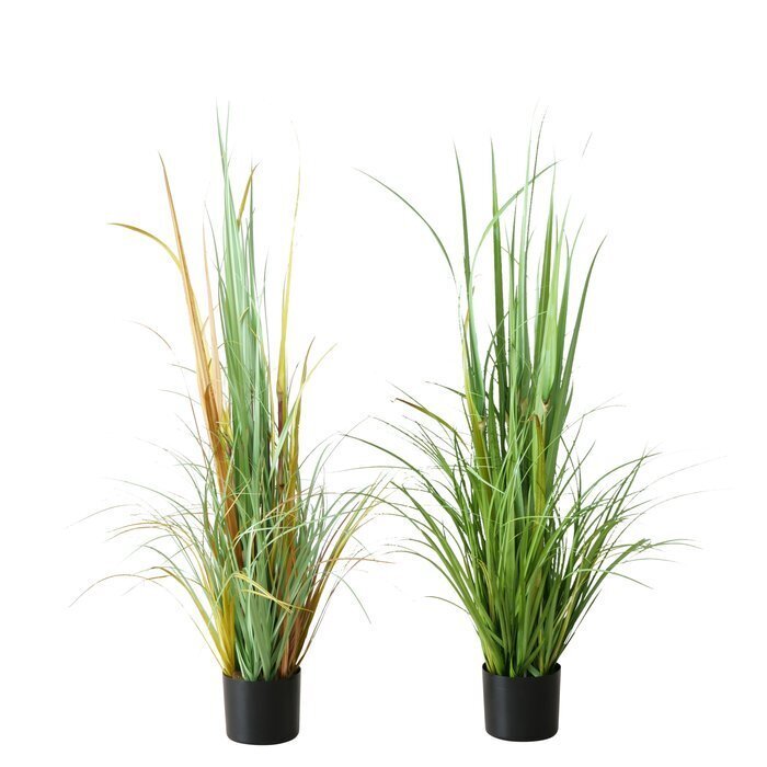 Topfpflanze Kunst Bambus, grün 