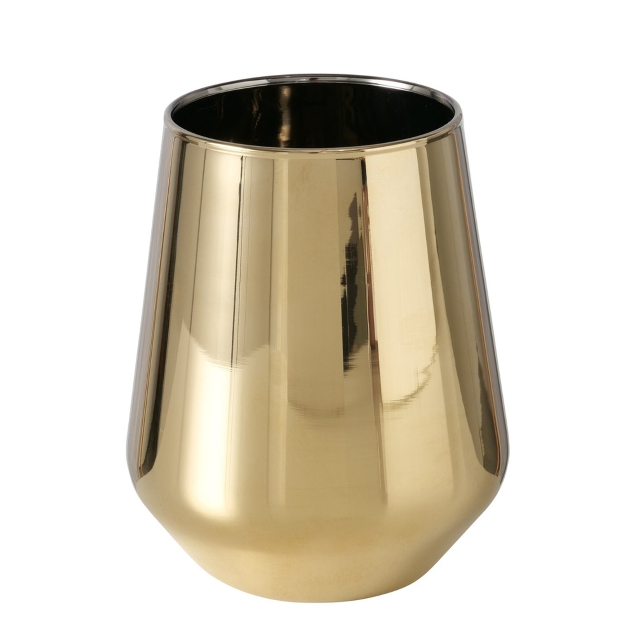 Trinkglas Adora metallic, gold 