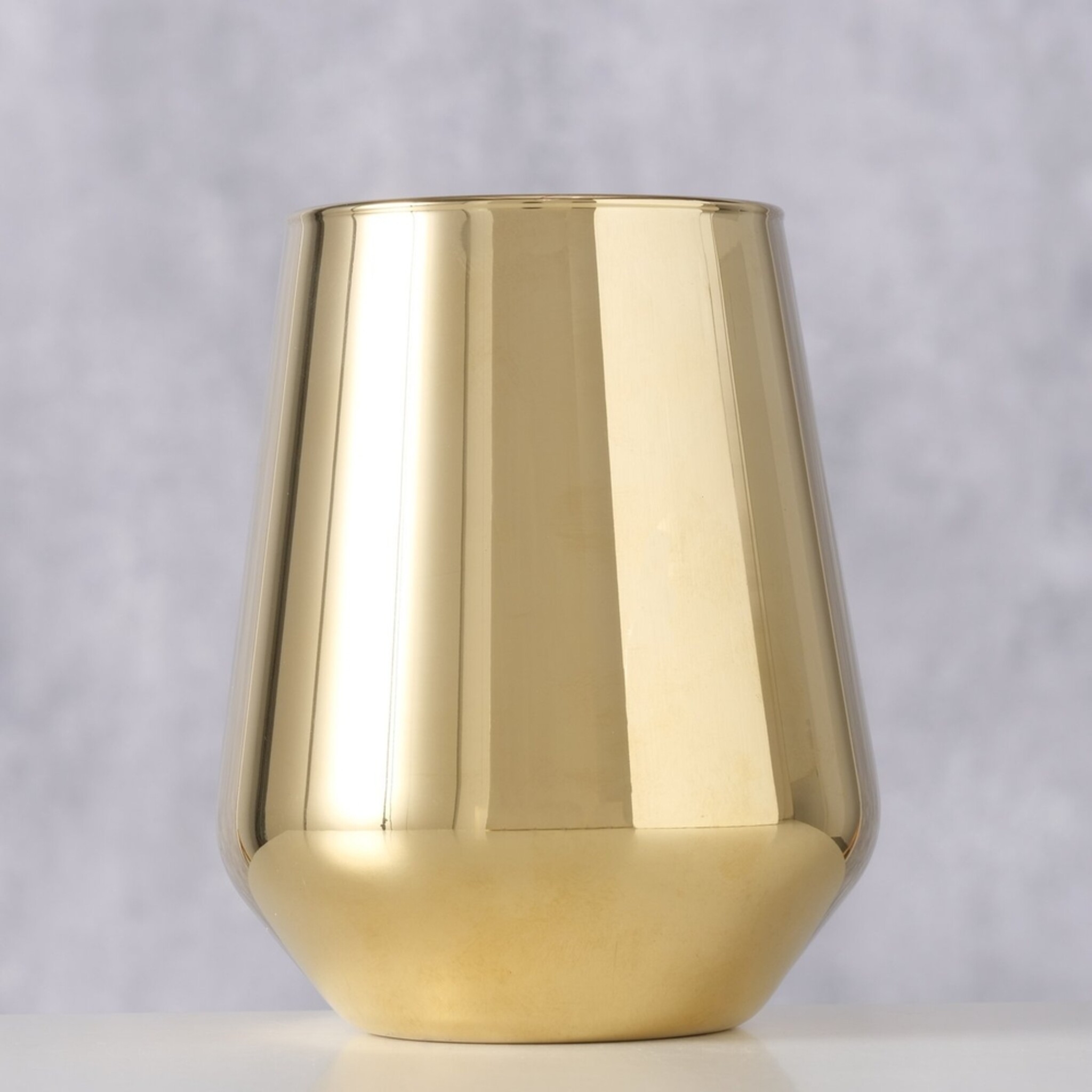 Trinkglas Adora metallic, gold 