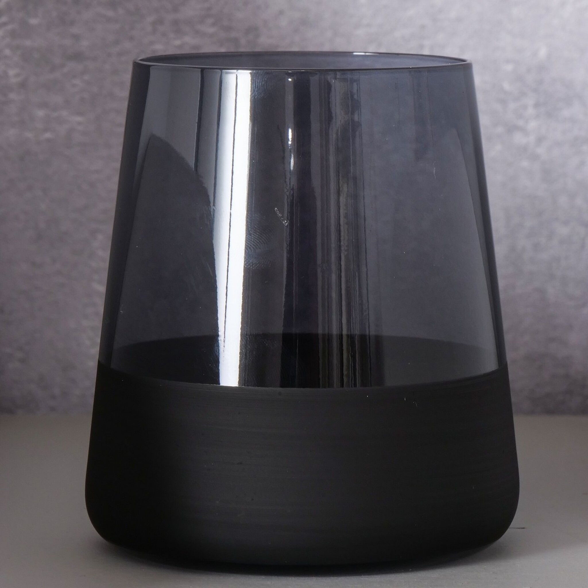 Trinkglas Moluna, schwarz 