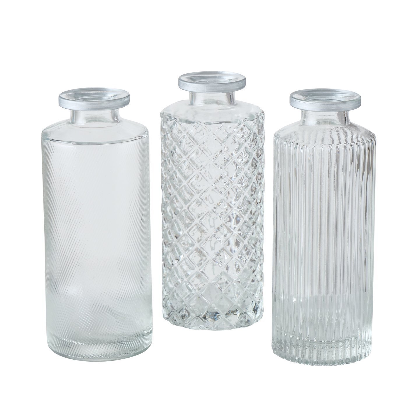 Vase Adore 3er Set, klar 