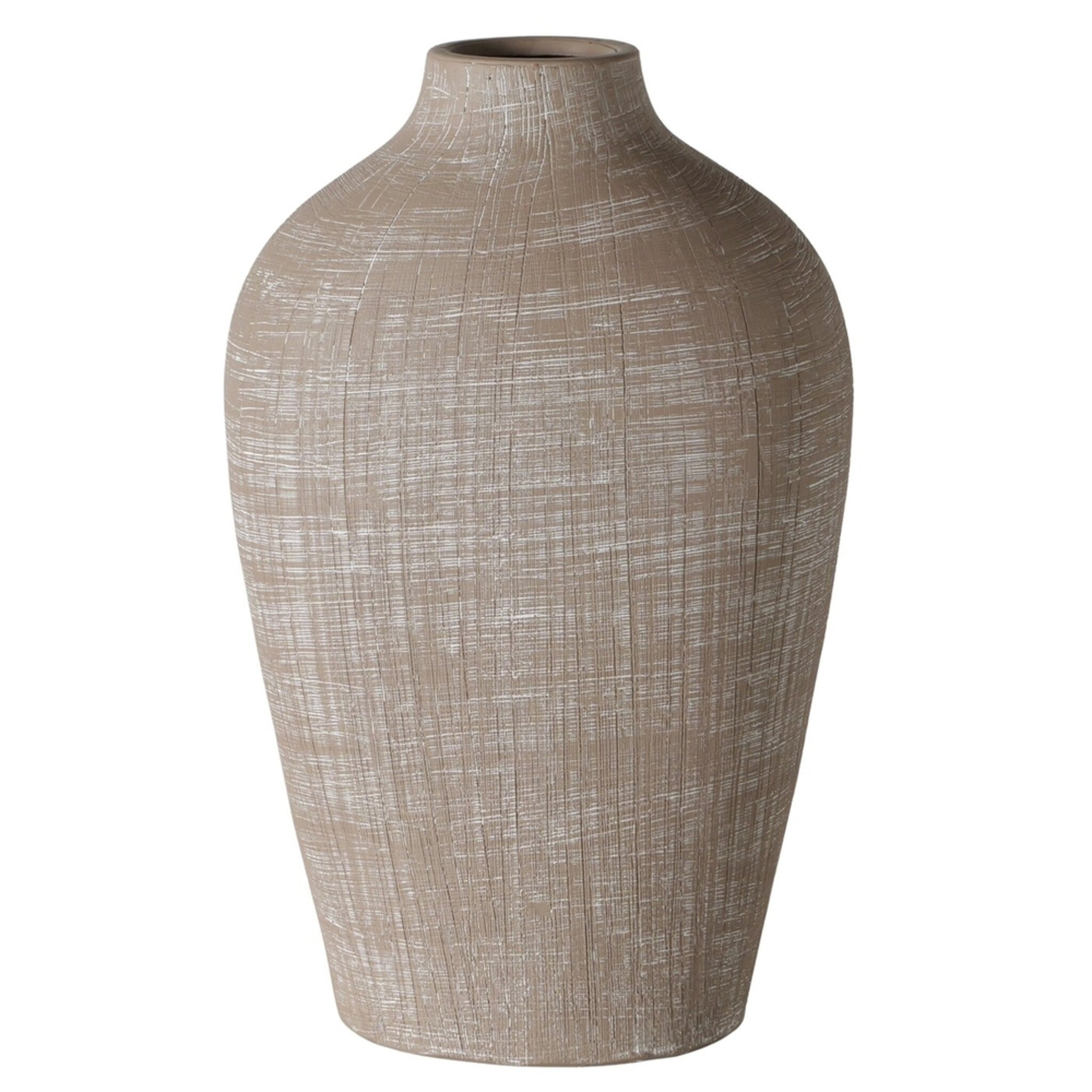 Vase Brisby, braun 