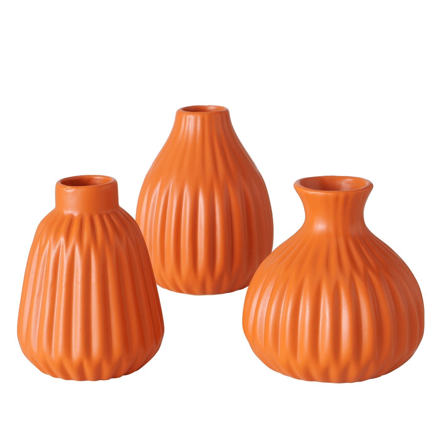 Vase Esko 3er-Set, orange 