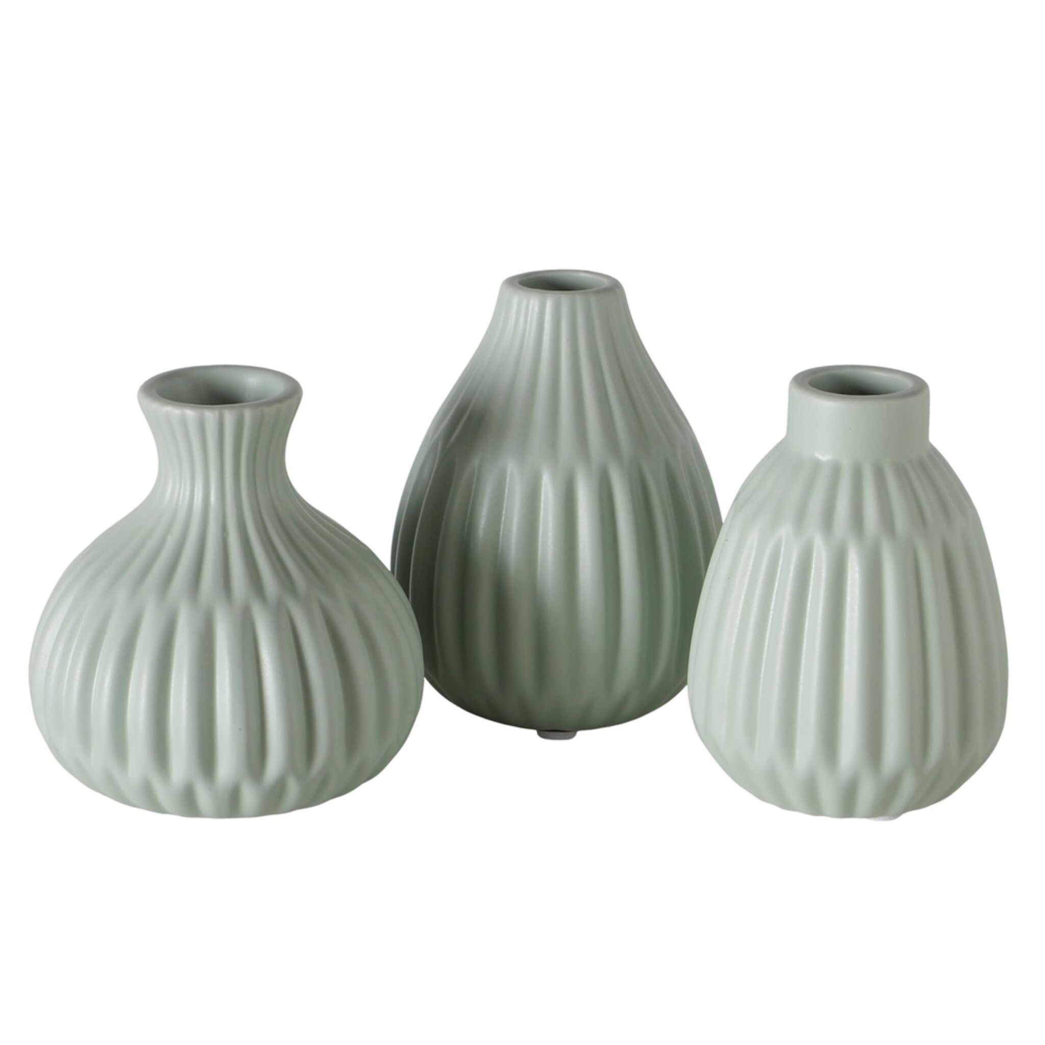 Vase Esko 3er-Set, hellgrün 