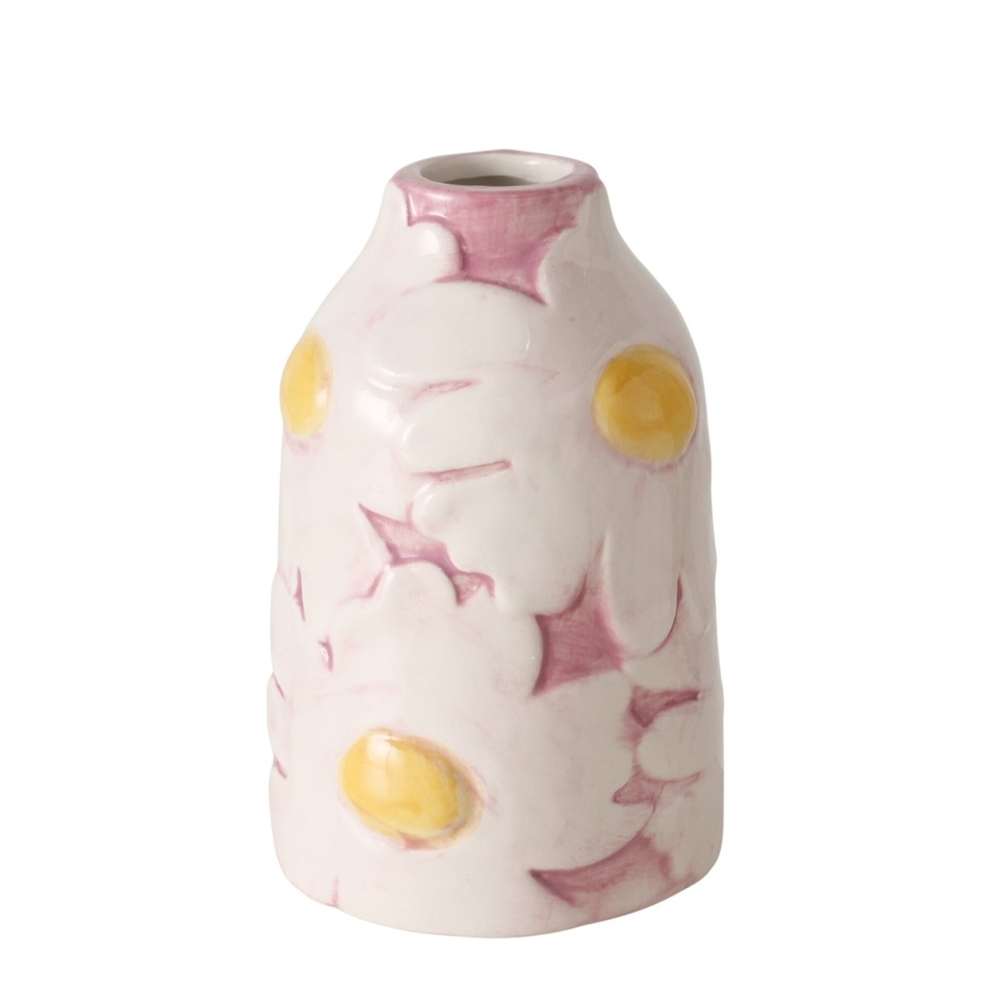 Vase Flores, 3er Set, pink 