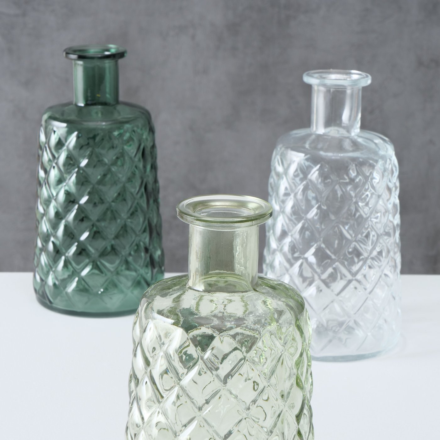 Boltze Vase Judith 3er Set, hellgrün