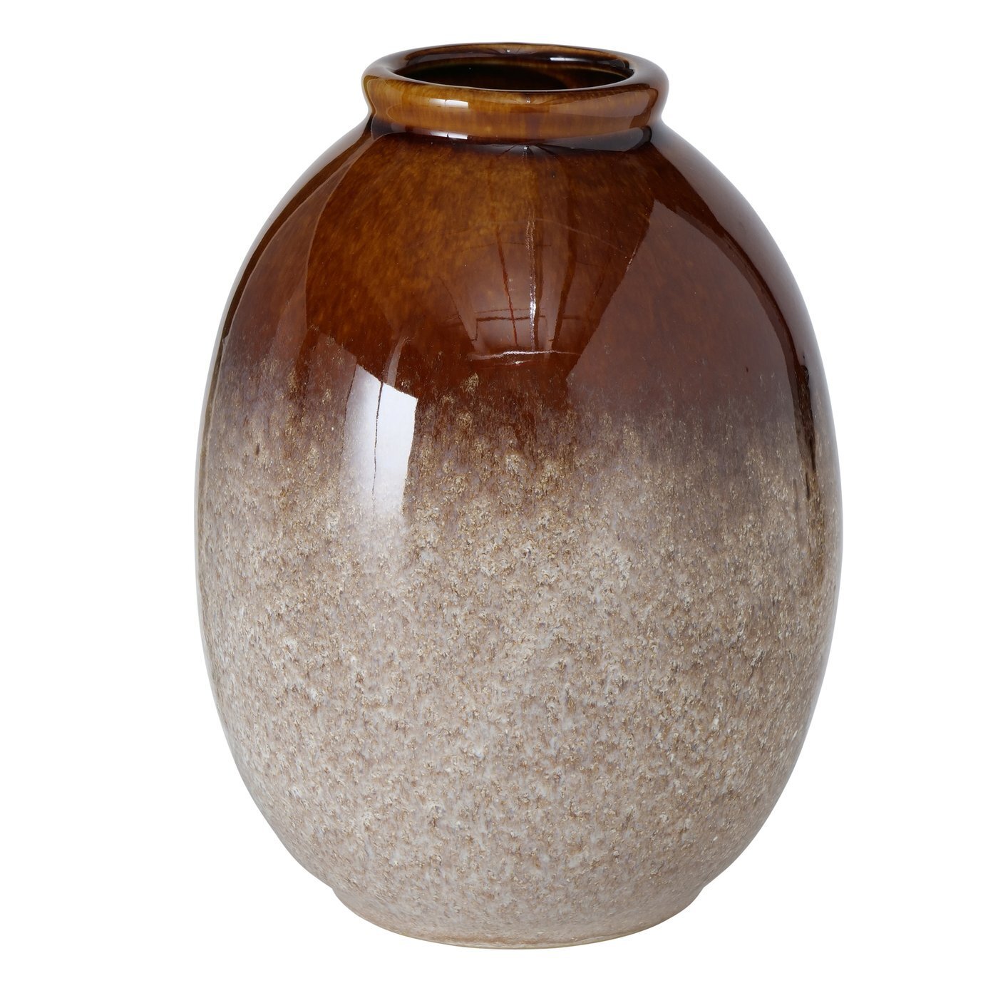 Vase Kaso, braun 