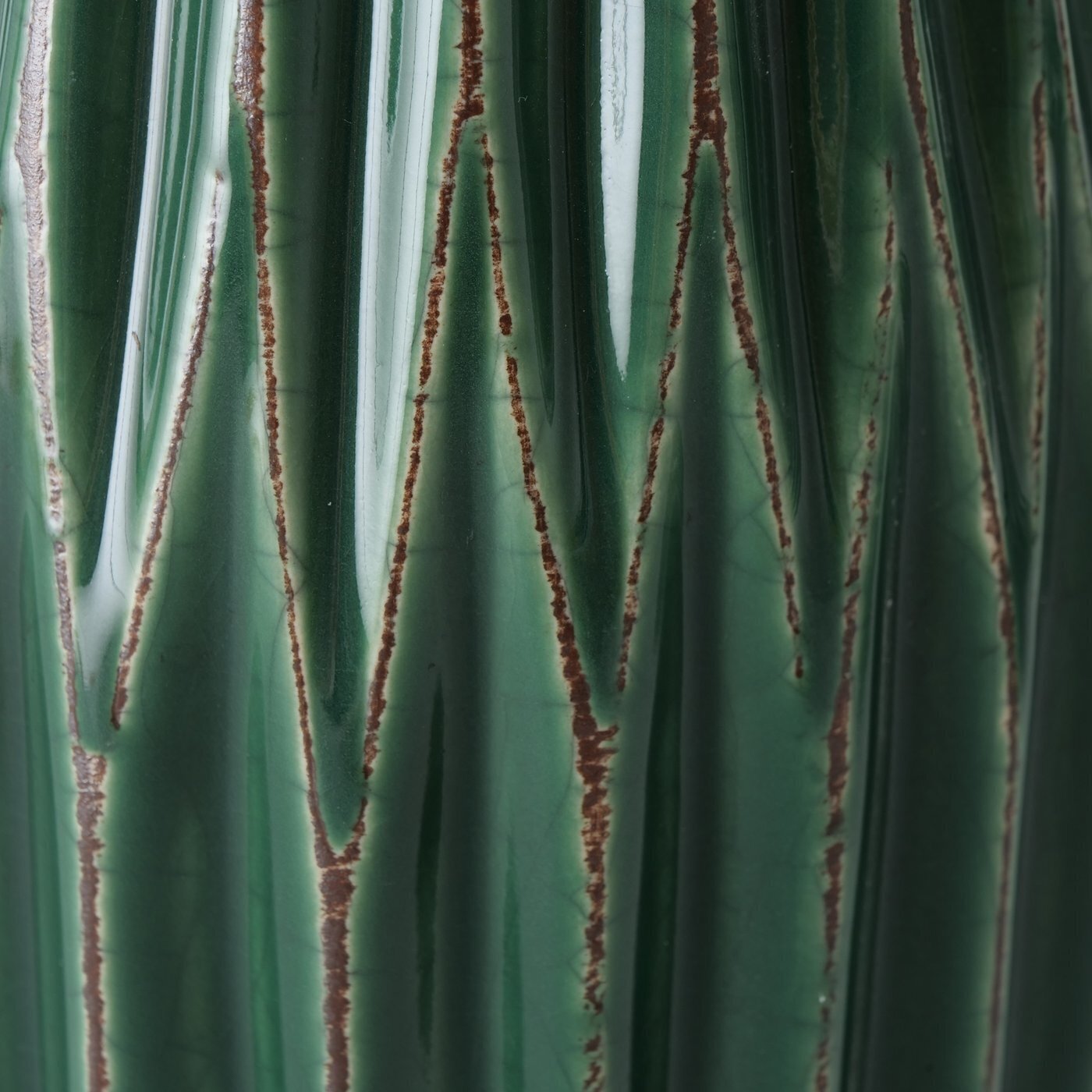 Vase Lenja 2er Set grün, grün 