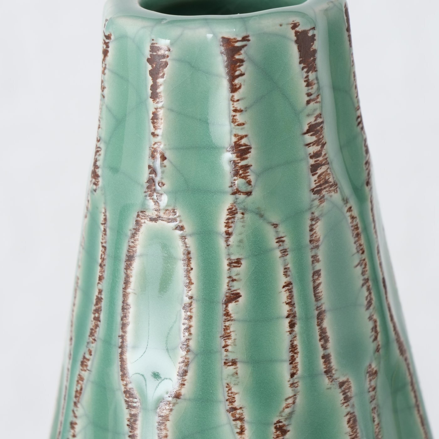 Vase Lenja 2er Set grün, grün 