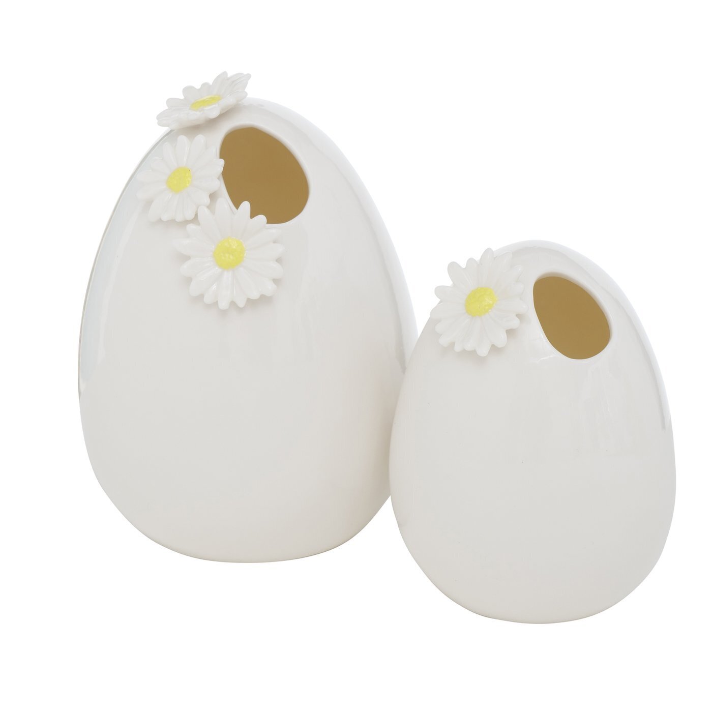 Vase Little Flower, 2 tlg, weiss 