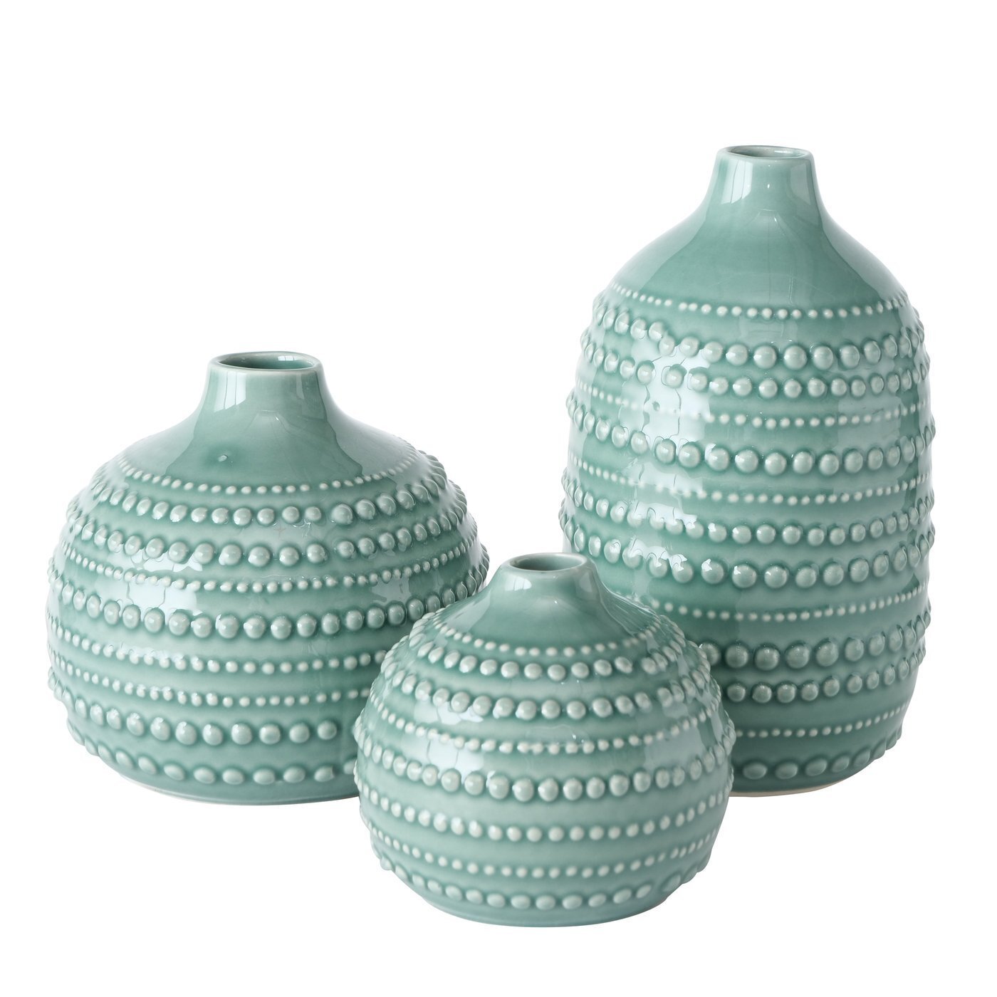 Vase Meruna 3er, grün