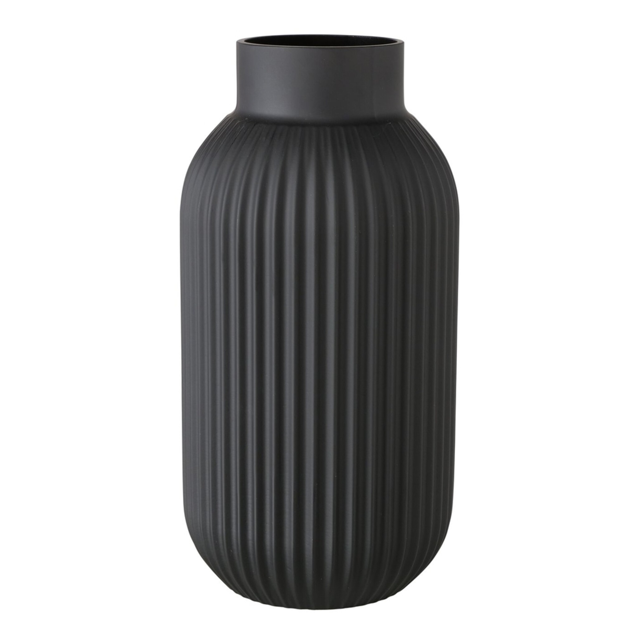 Vase Nordika, schwarz 30 cm, Ø 15 cm