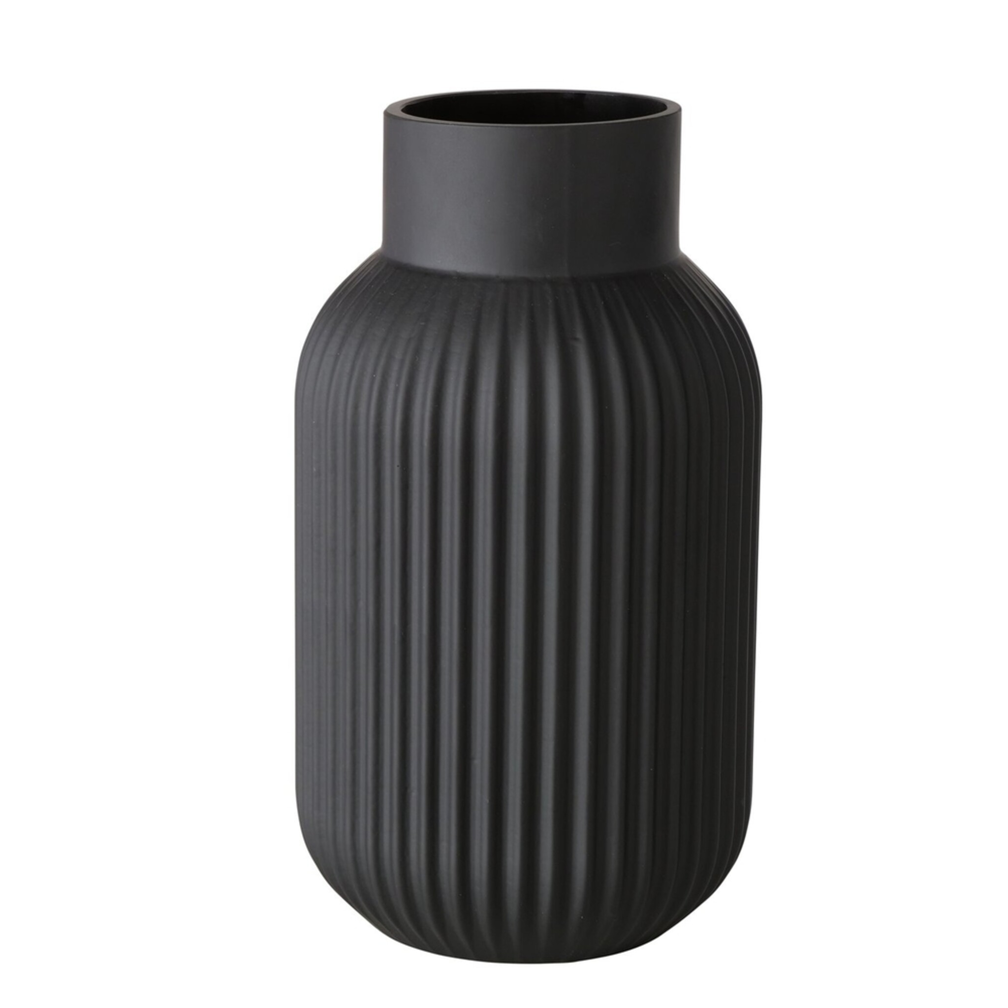 Vase Nordika, schwarz 22 cm, Ø 13 cm