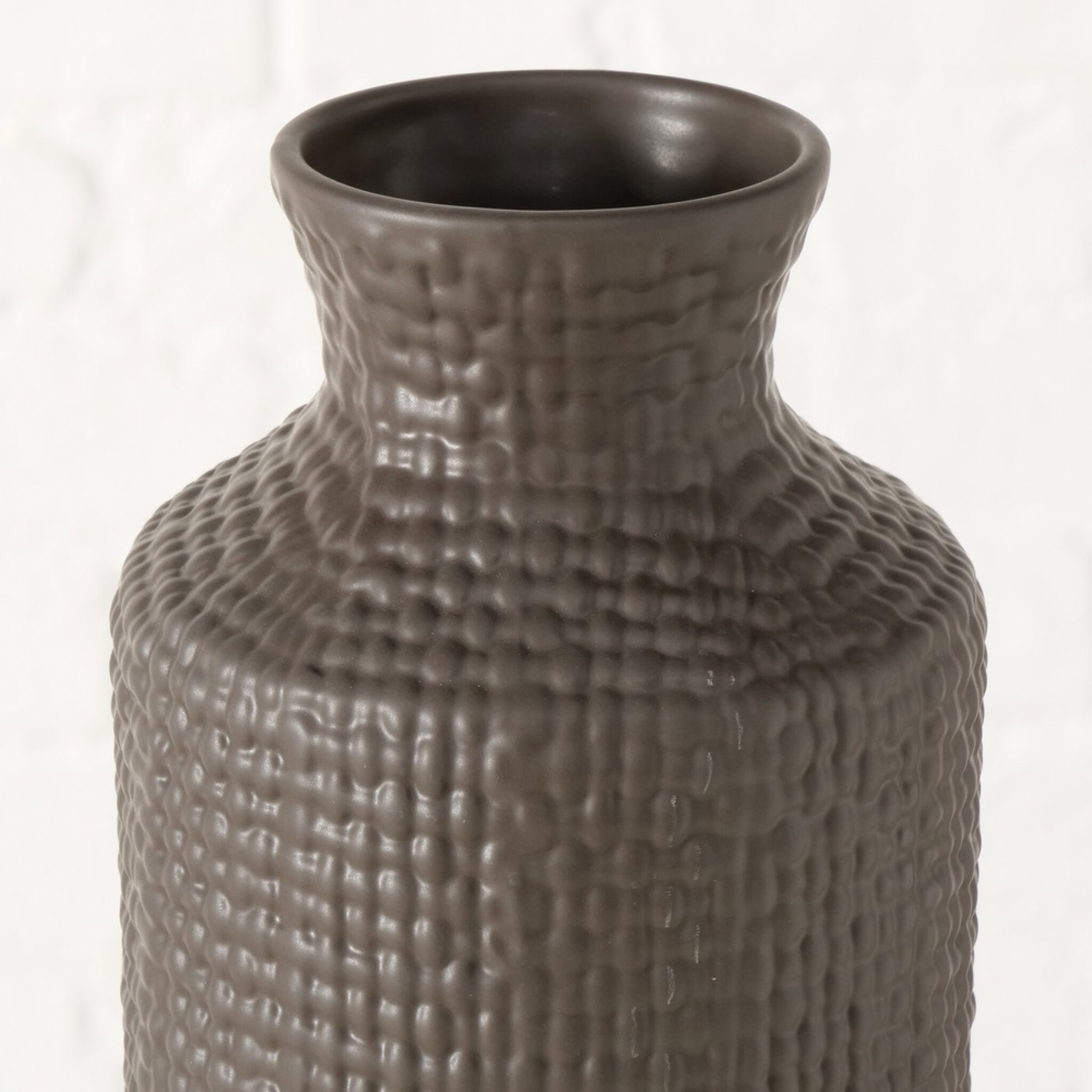 Vase Rope, braun 61 cm, Ø 13,5 cm