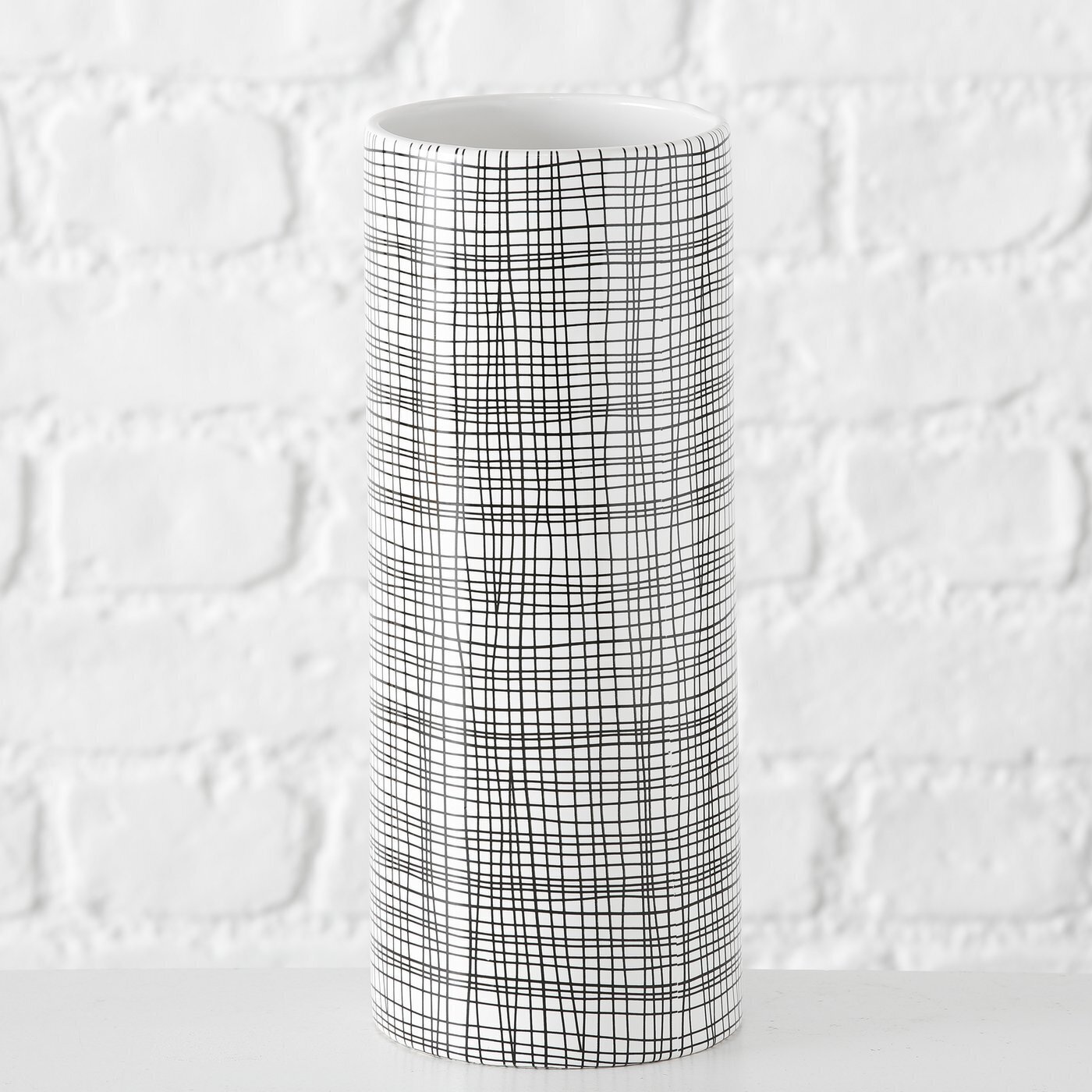 Vase Sannie 2teilig, weiss 