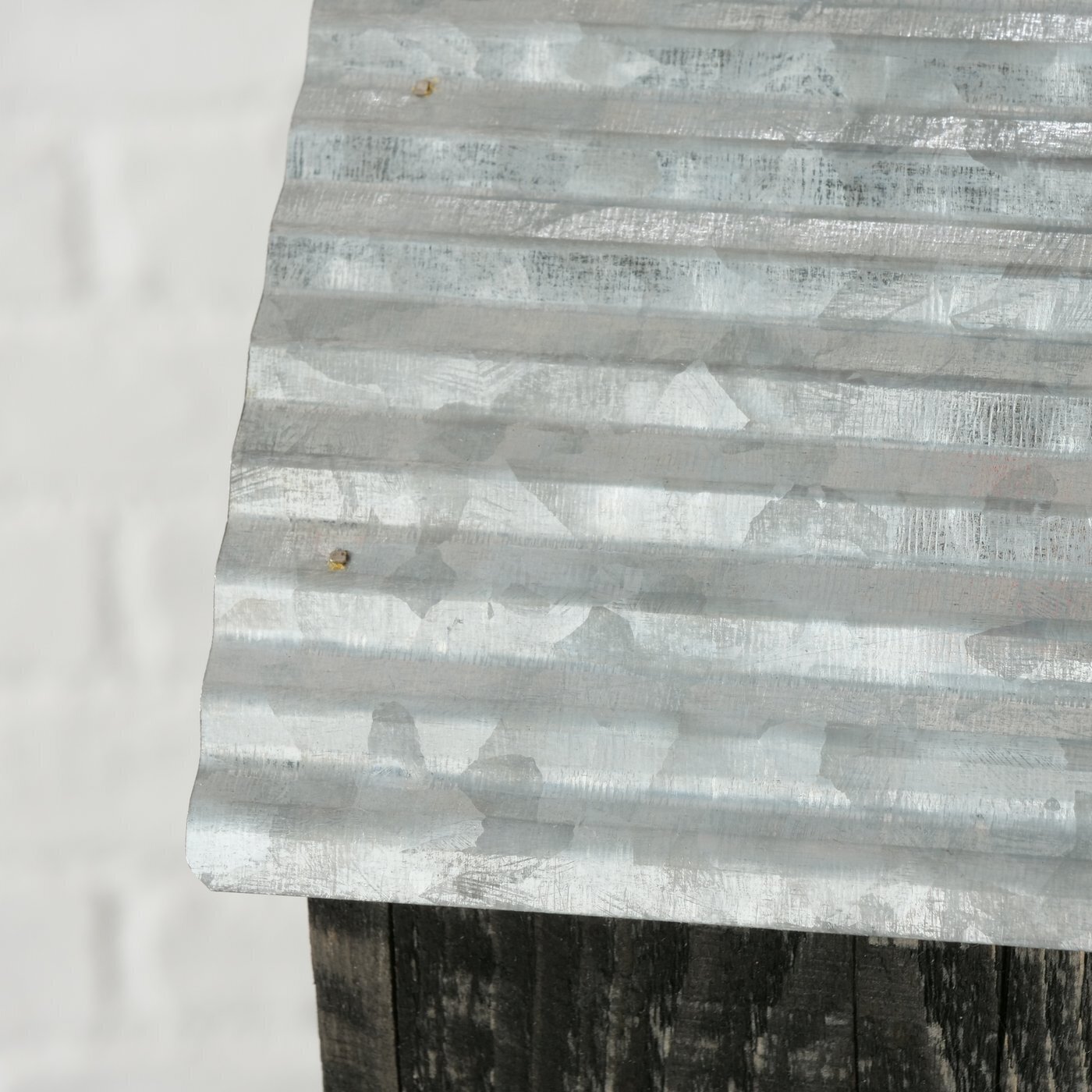 Vogelhaus Local Tannenholz, schwarz 