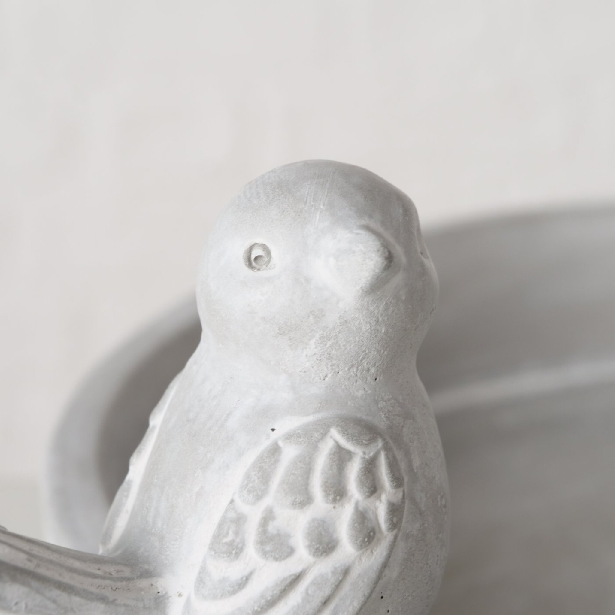 Vogeltränke Vogelbad Badum, grau 