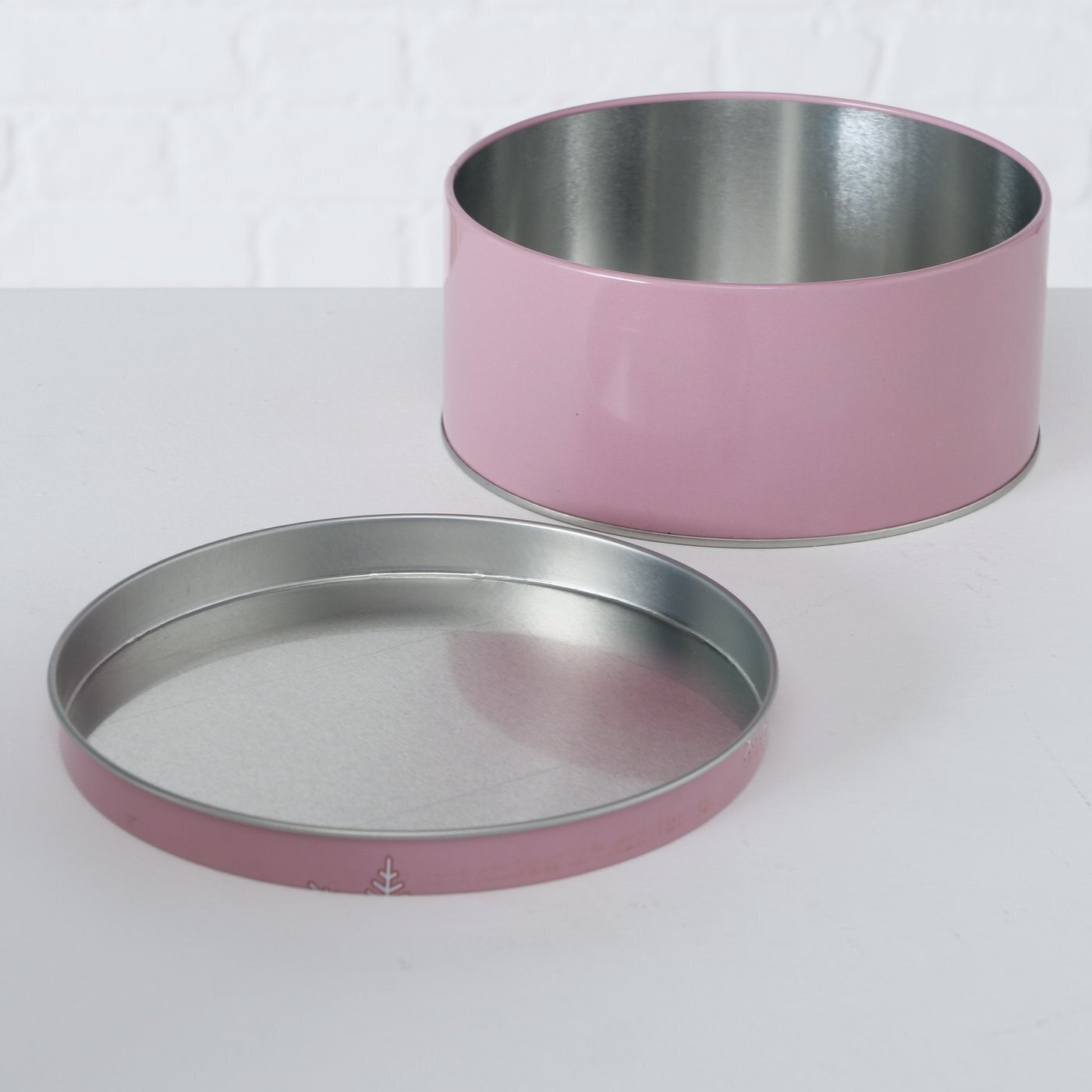 Vorratsdose Winterly, 3 tlg, rosa 