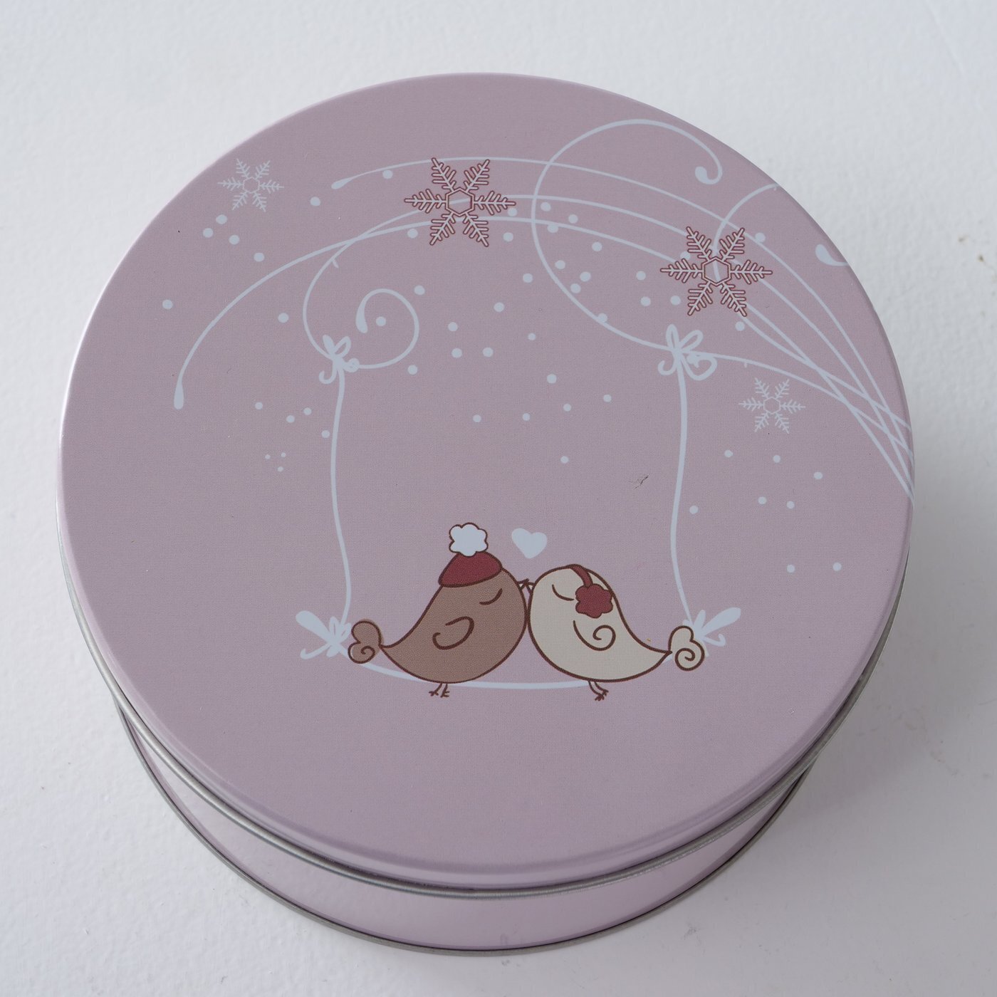 Vorratsdose Winterly, 3 tlg, rosa 