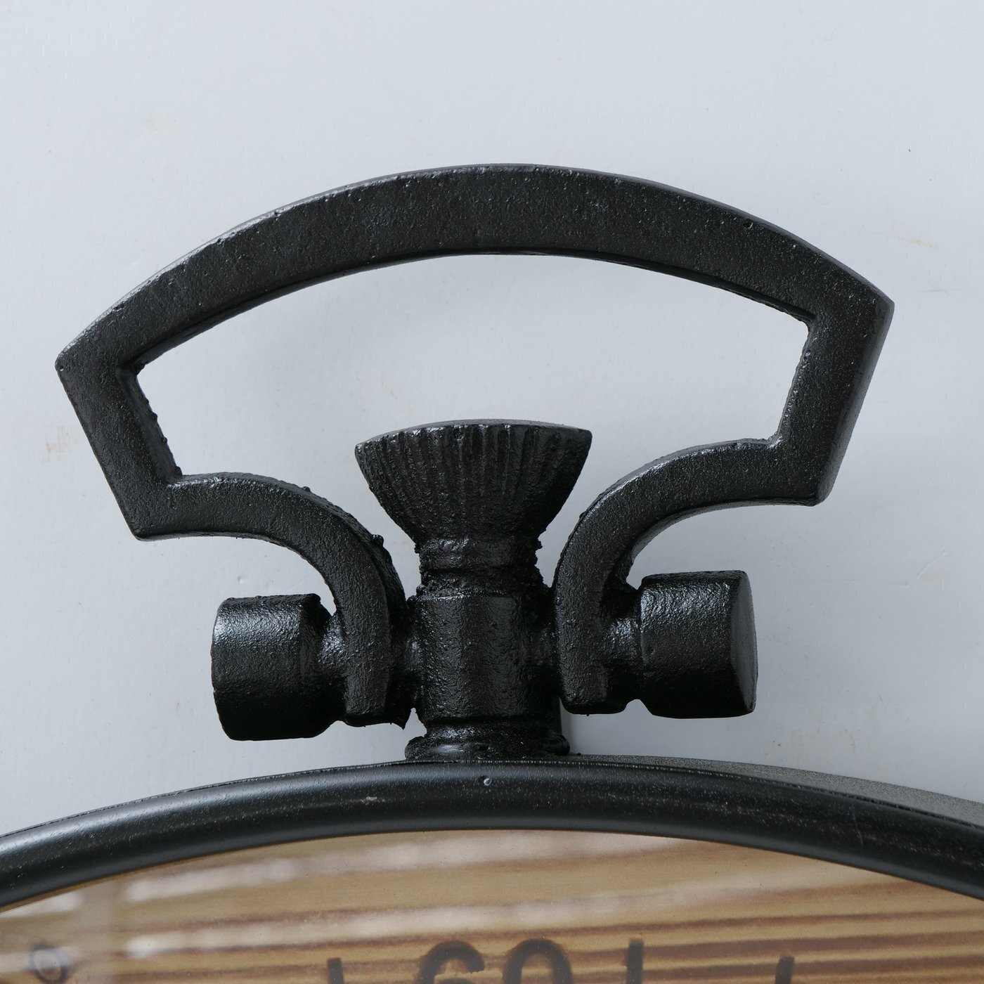 Wanduhr Brandon, braun, schwarz 