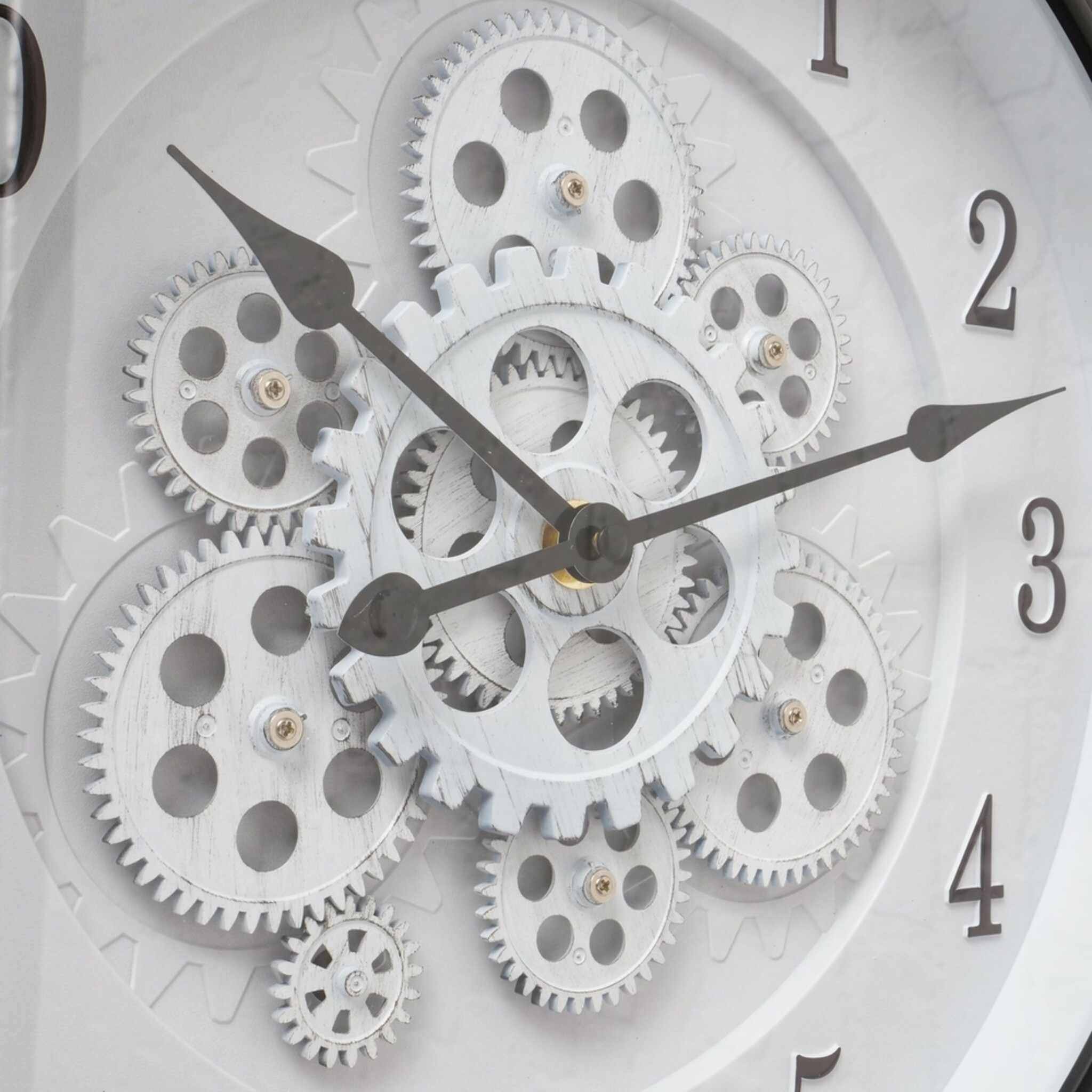 Wanduhr Lausanne, schwarz 