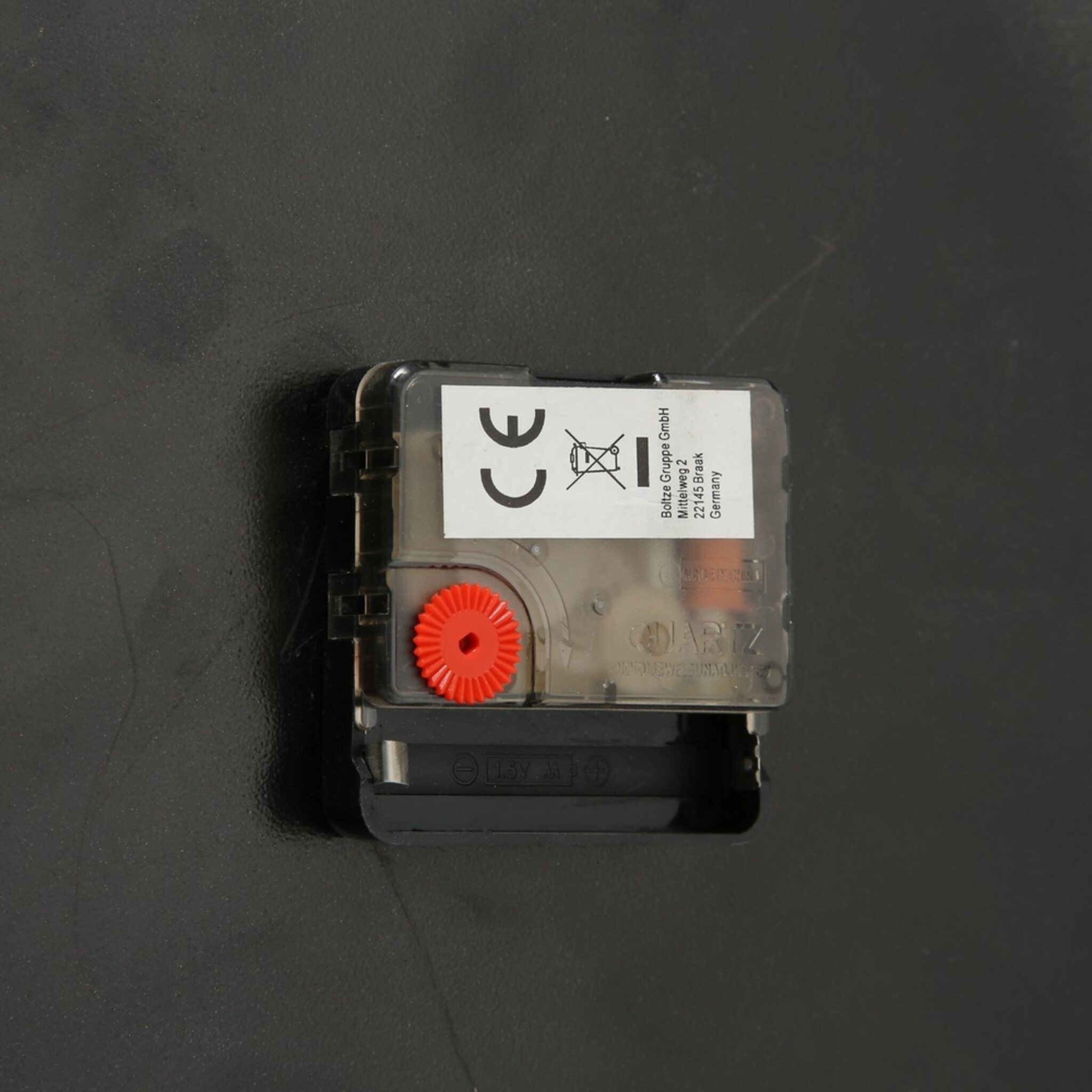 Wanduhr Lincoln Antikgold Dunkelgrau, grau 