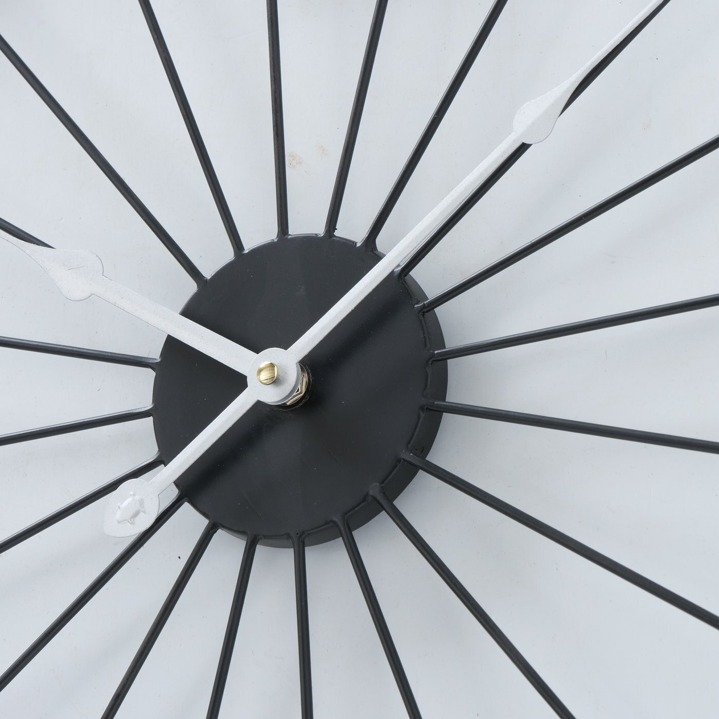 Wanduhr Spoke, schwarz 