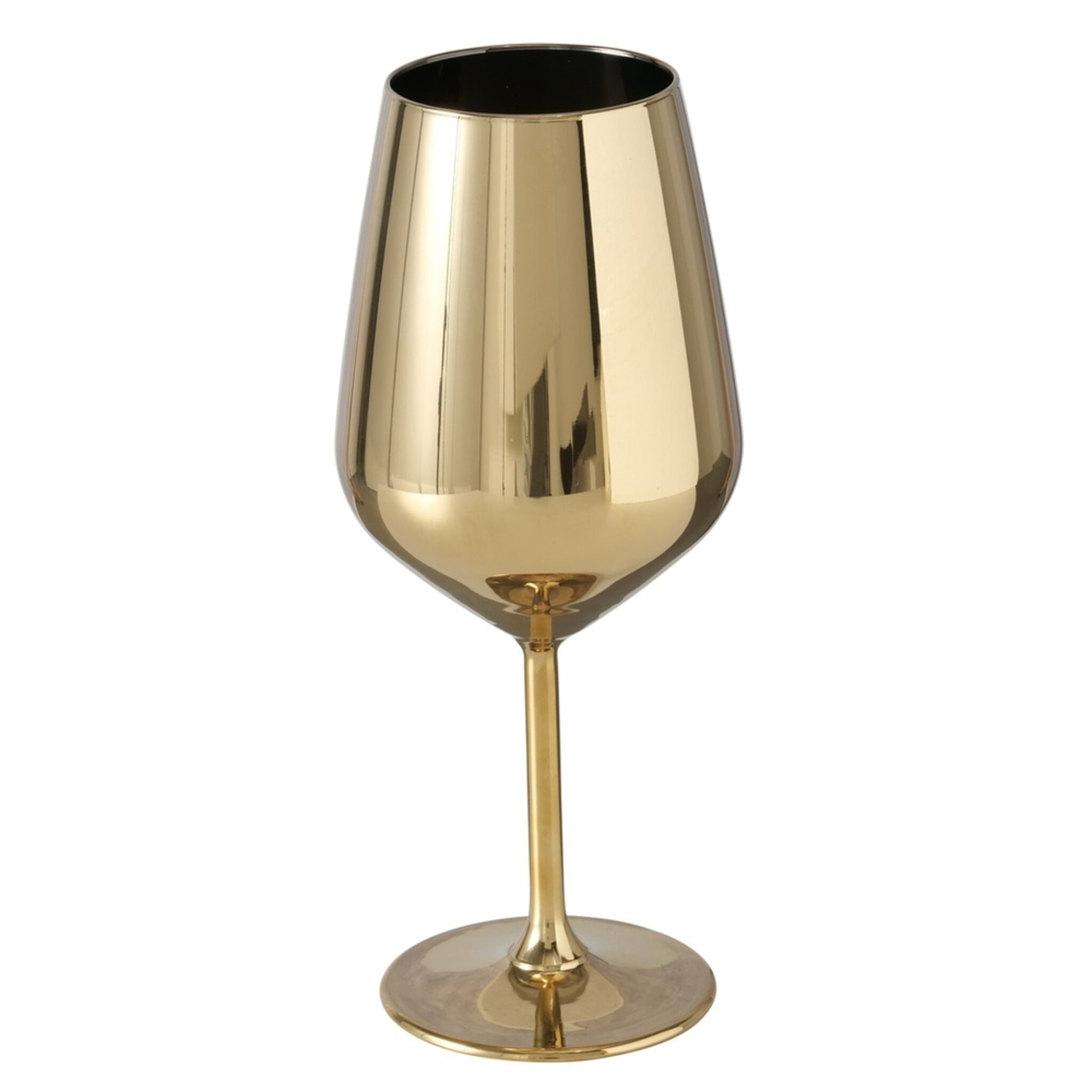 Weinglas Adora metallic, gold 
