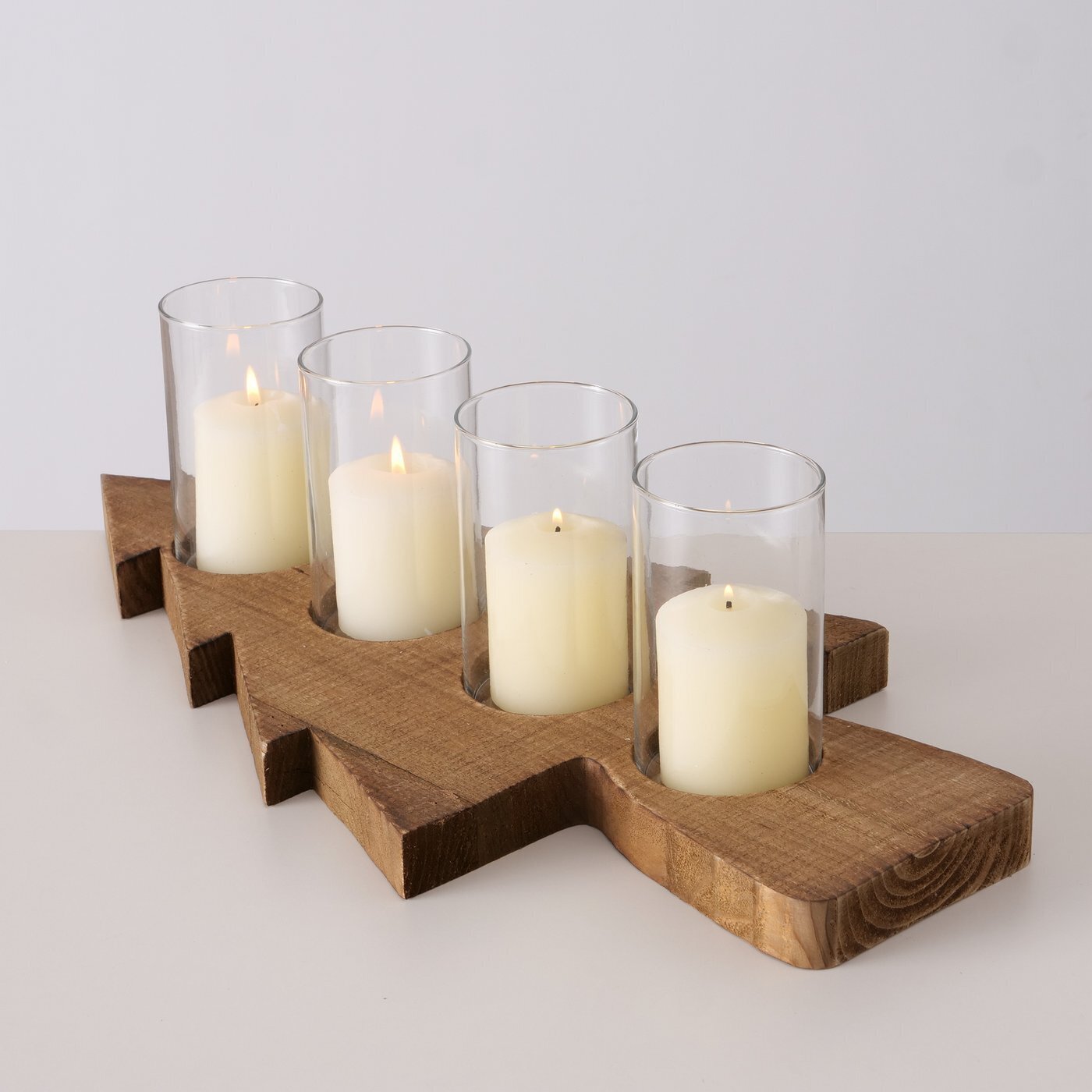 Windlicht Anabell, braun 