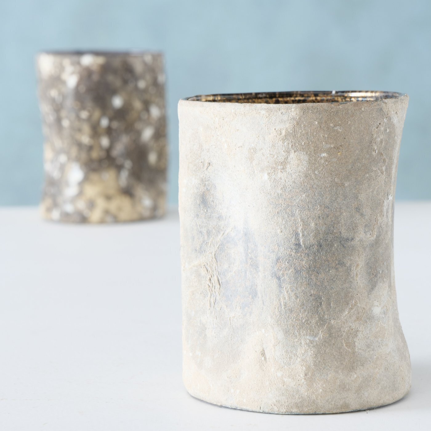 Windlicht Lurcey 2er Set, diverse H10/Ø8 cm