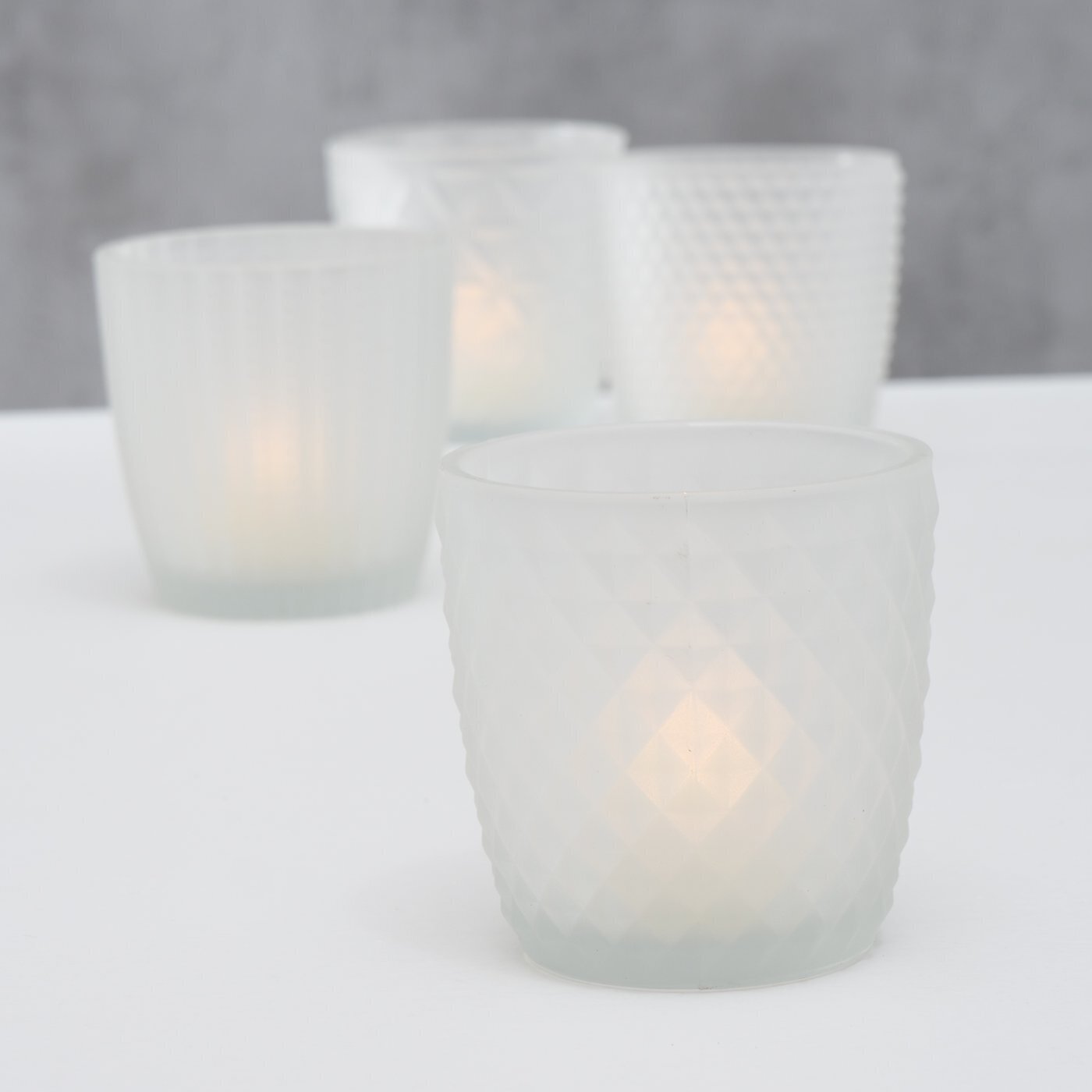 Windlicht Marilu 4er Set, klar