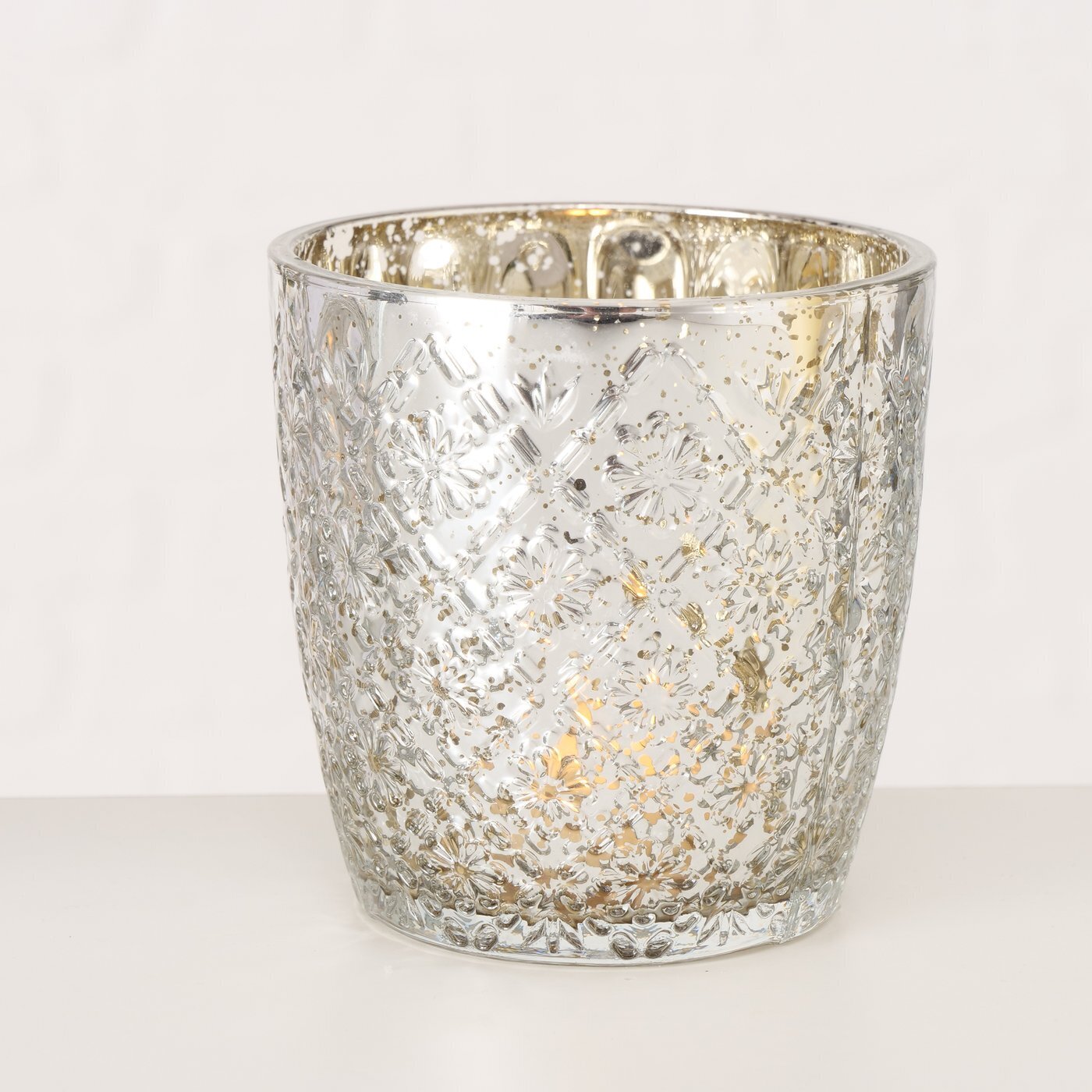 Windlicht Patty 6er-Set, antiksilber 