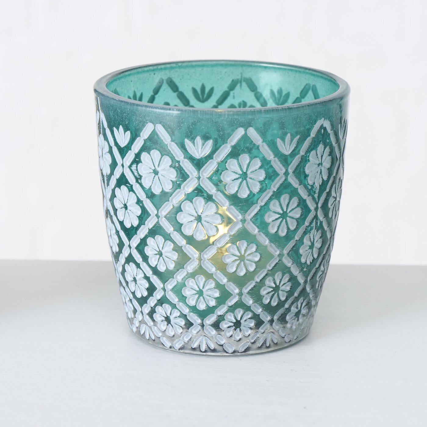 Windlicht Patty 6er-Set, petrol 