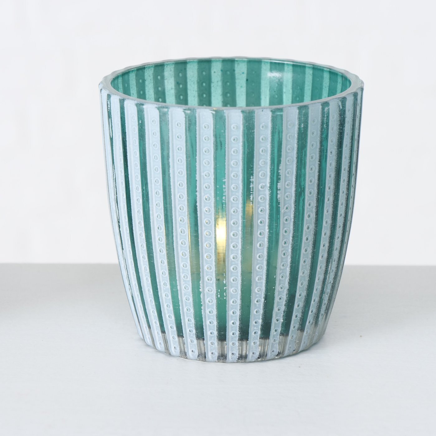 Windlicht Patty 6er-Set, petrol 