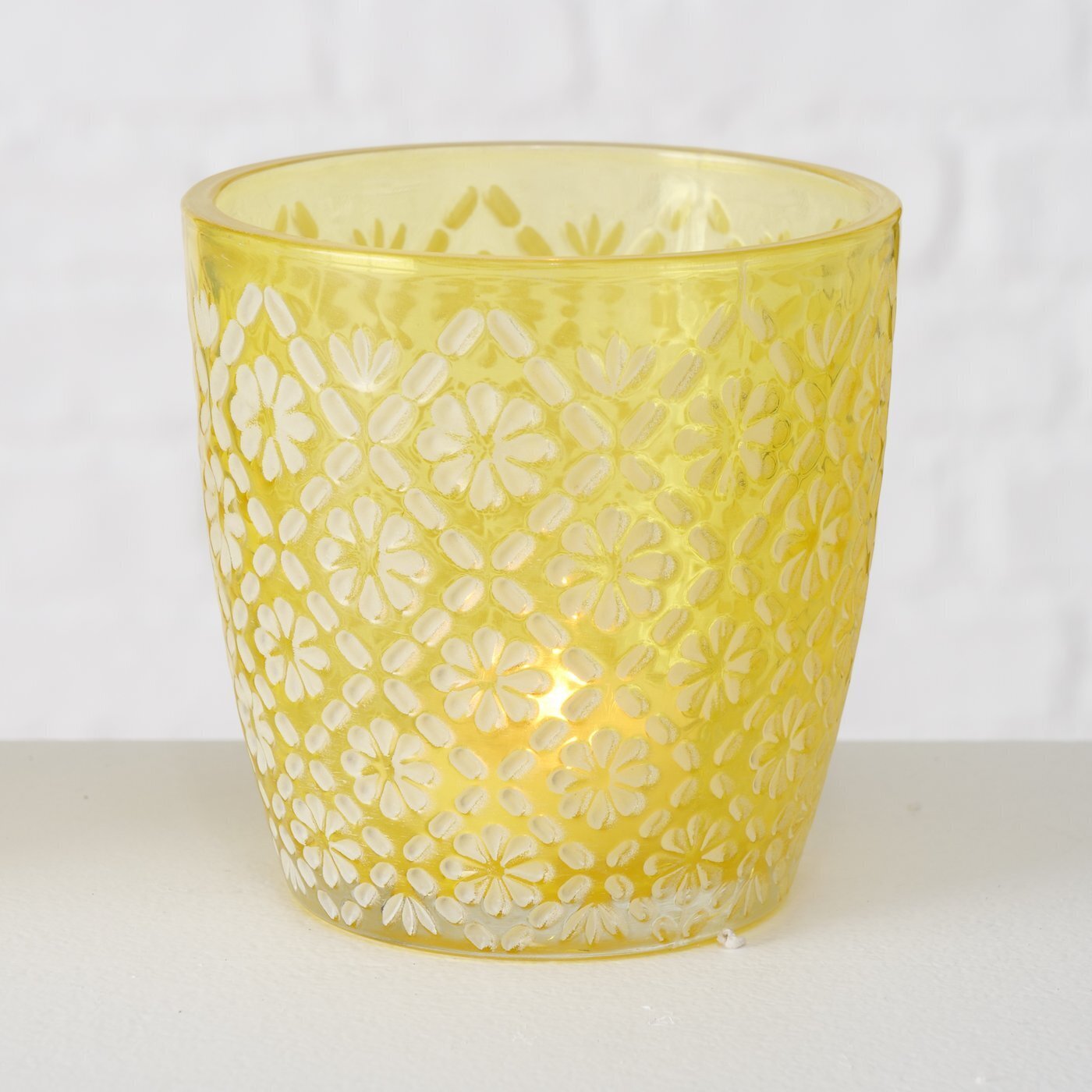 Windlicht Patty 6er-Set, gelb 