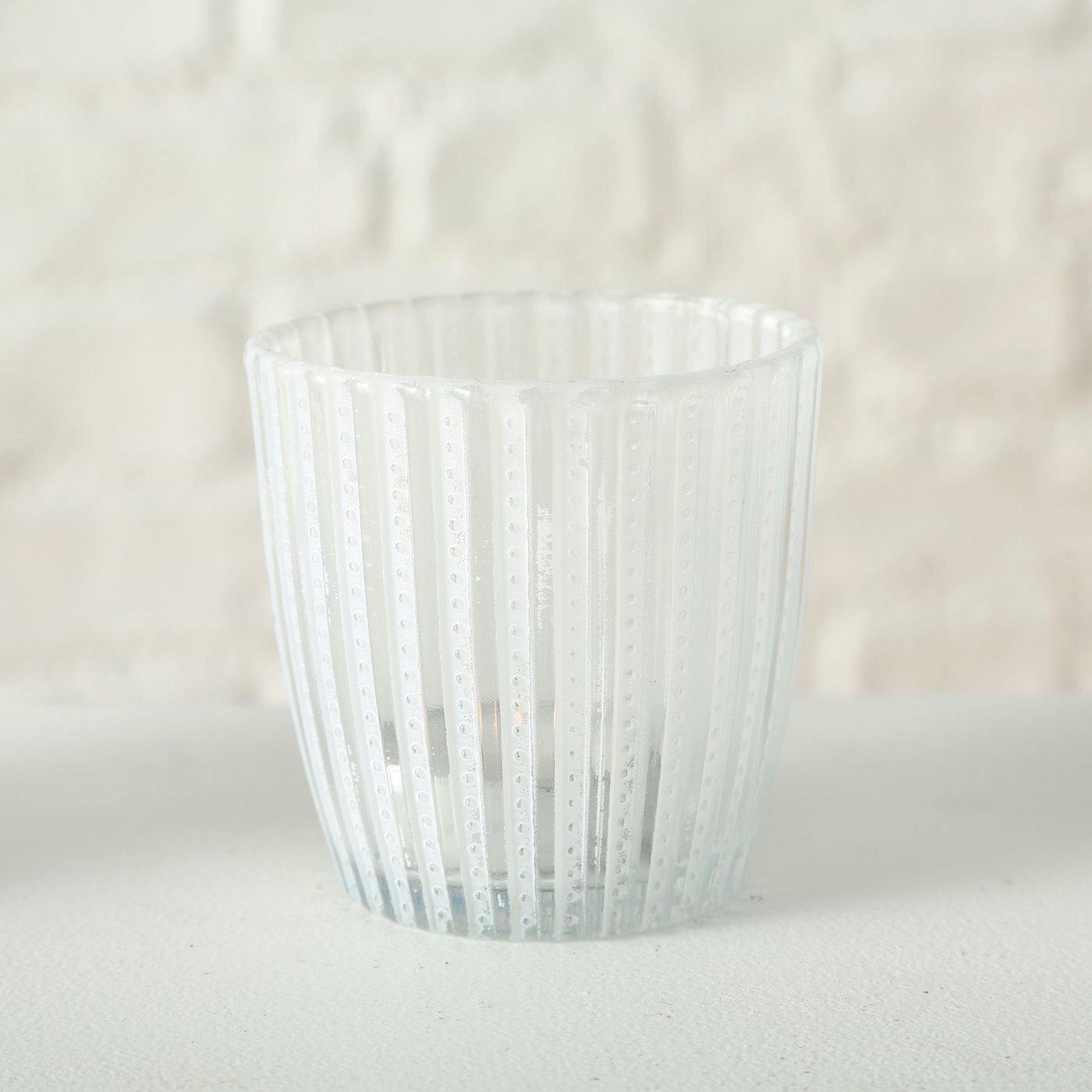 Windlicht Patty 6er-Set, weiss 